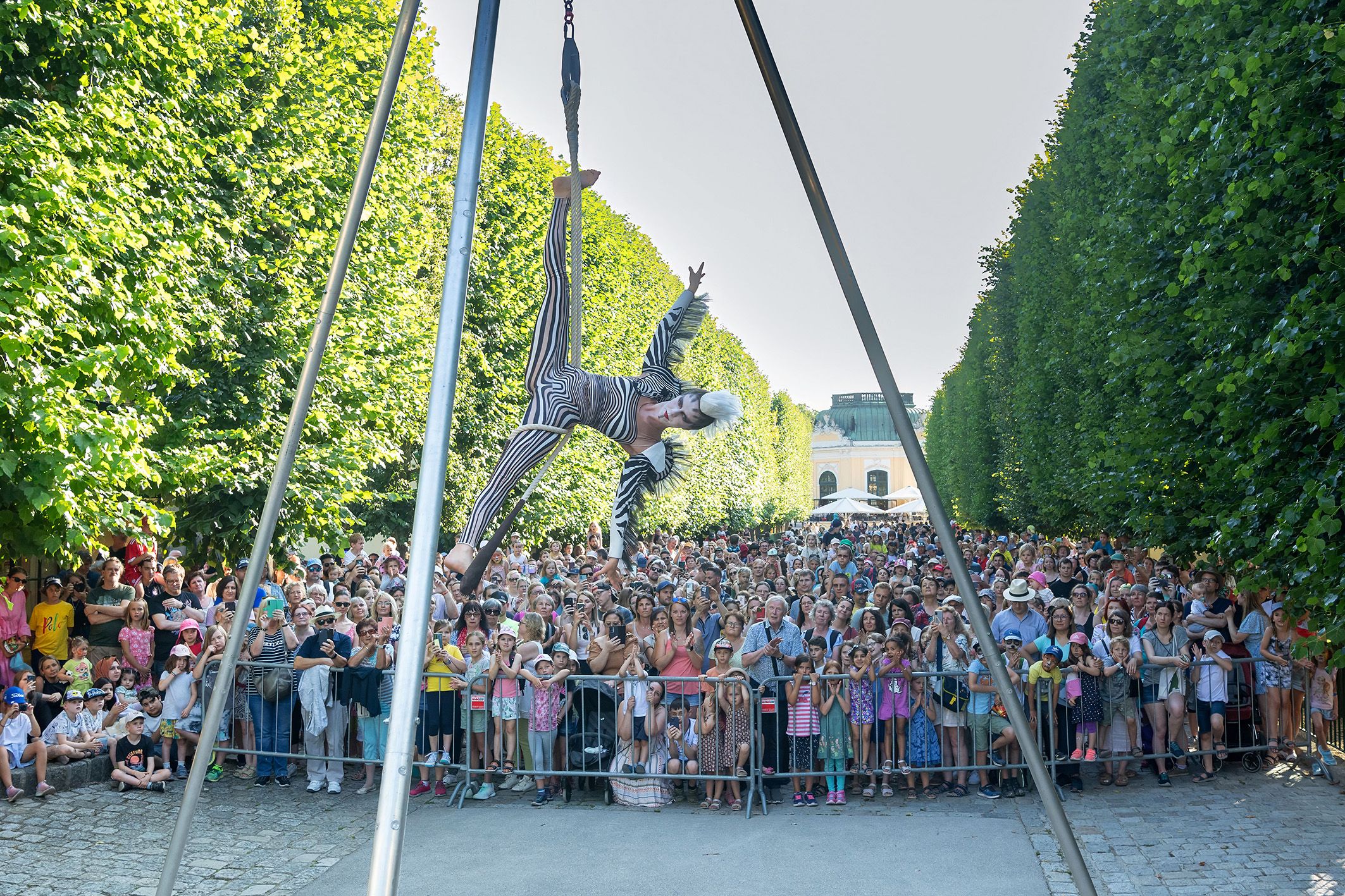 Musik, Akrobatic und Kulinarik stehen an vorderster Stelle – gleich nach den tierischen Bewohnern, natürlich.