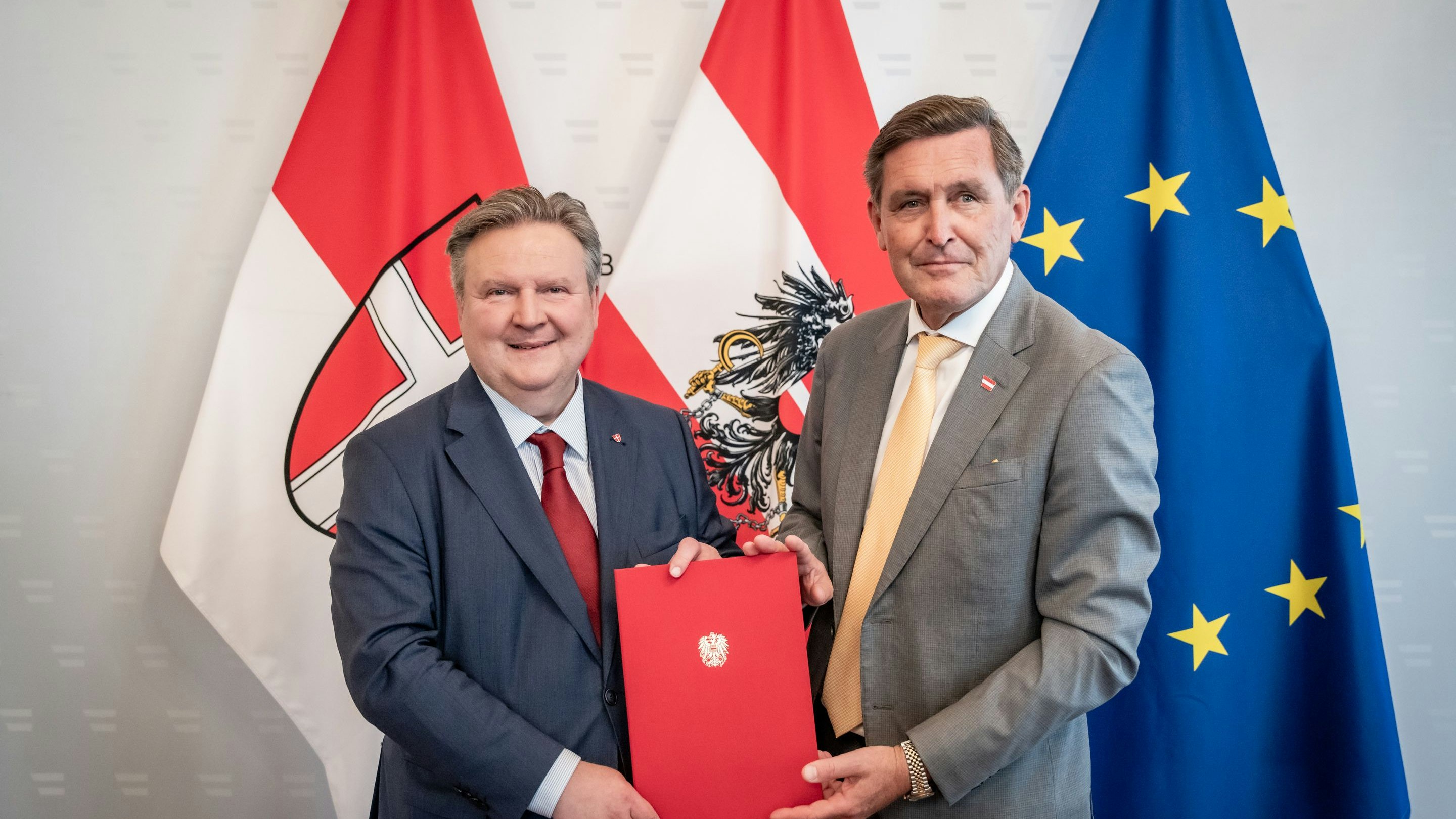 Bürgermeister Ludwig, Minister Hanke