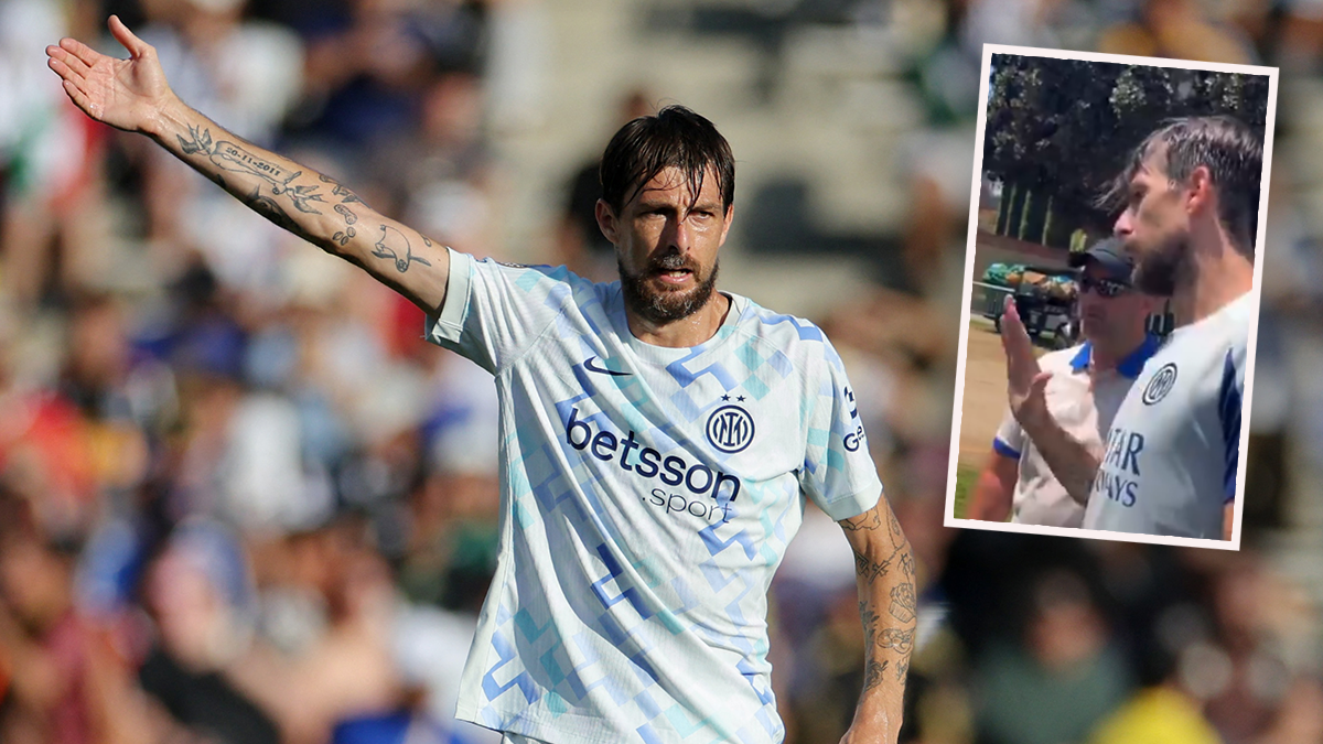 Inter-Mailand-Star Francesco Acerbi. 