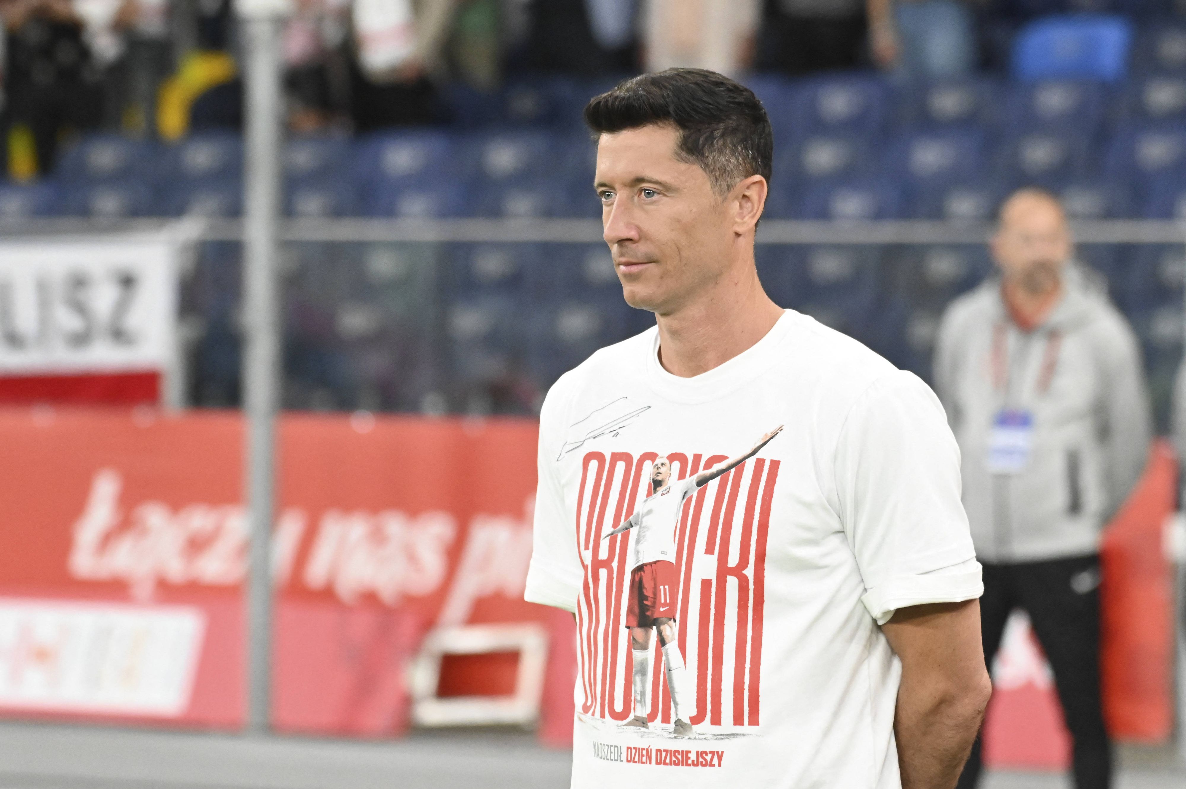 Fußball-Star Robert Lewandowski. 