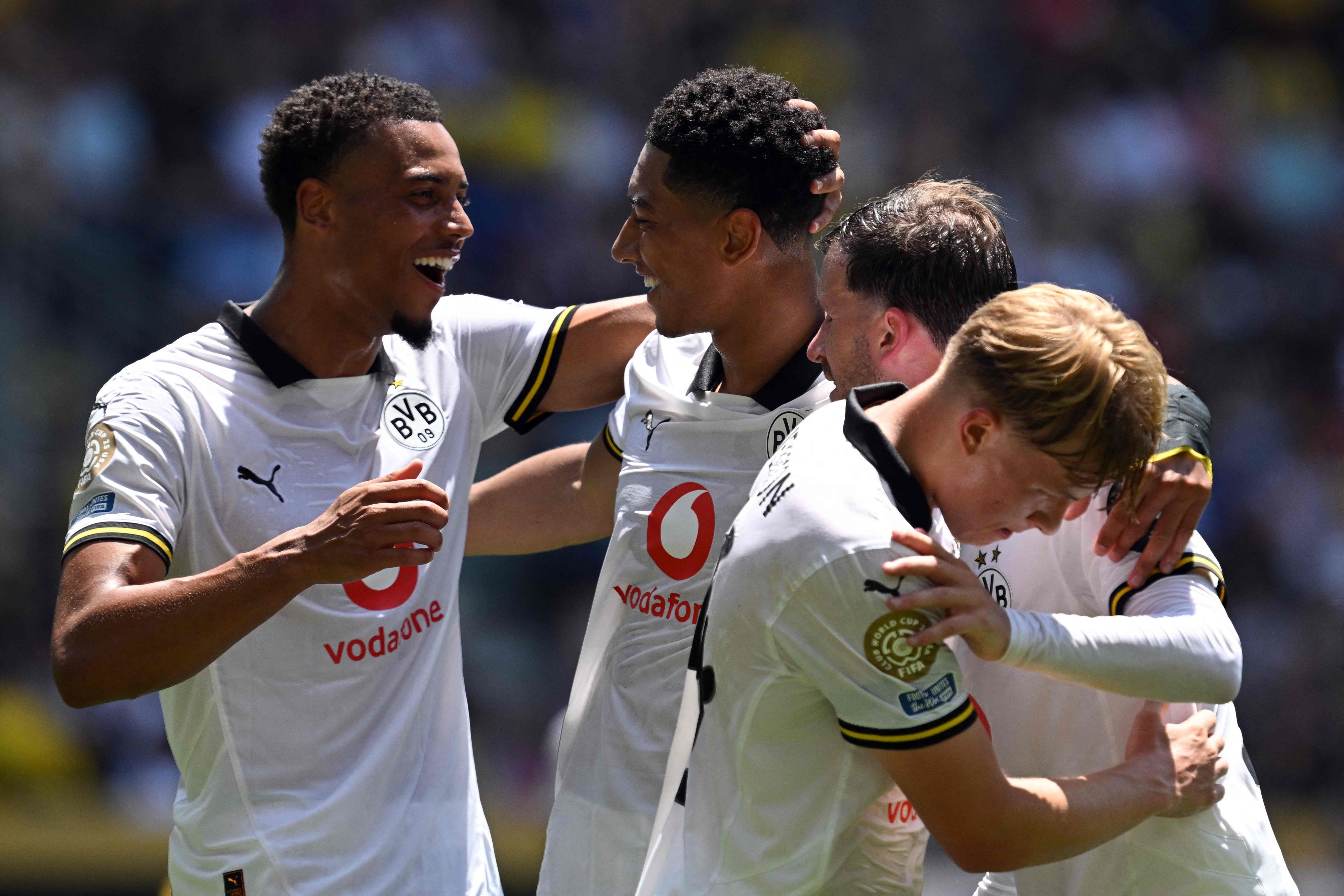 Am Ende darf Borussi Dortmund über den Sieg jubeln.