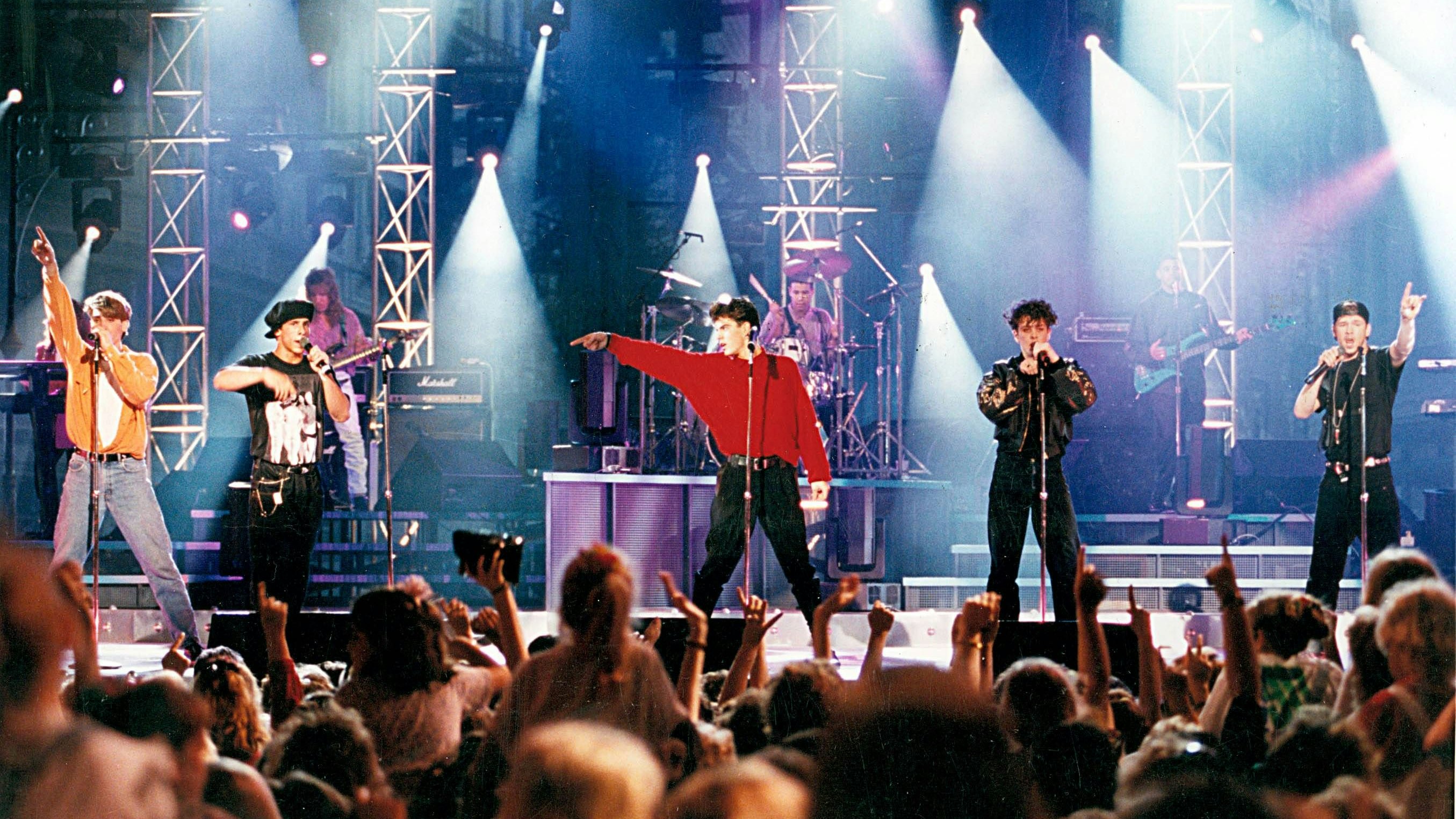 Die <strong>New Kids On The Block</strong> waren Anfang der 1990er-Jahre die größte Popband der Welt.