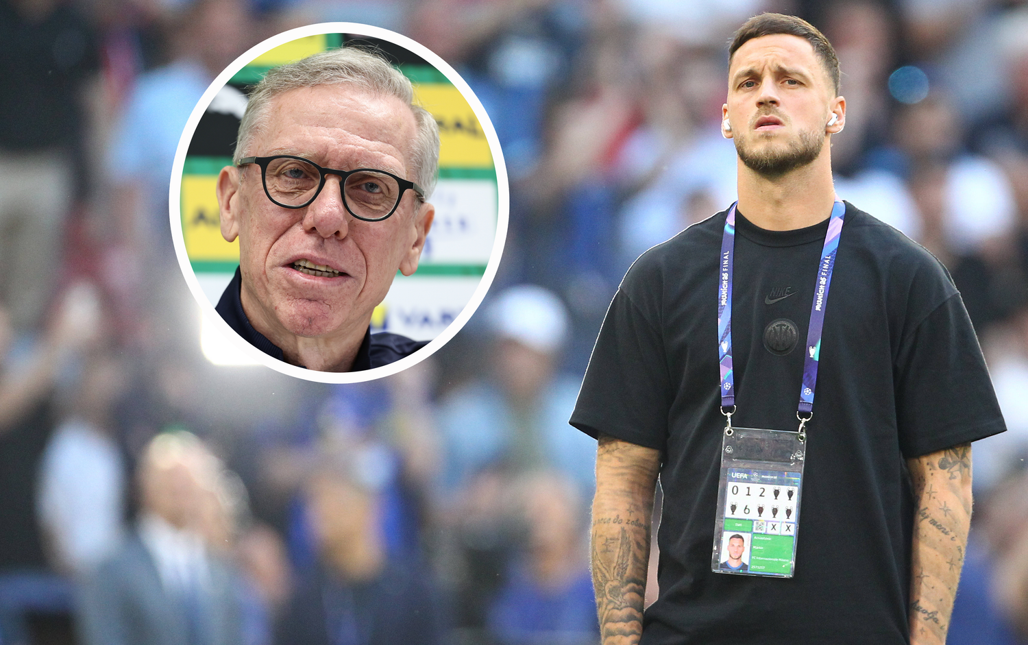 Peter Stöger äußert sich über Marko Arnautovic.