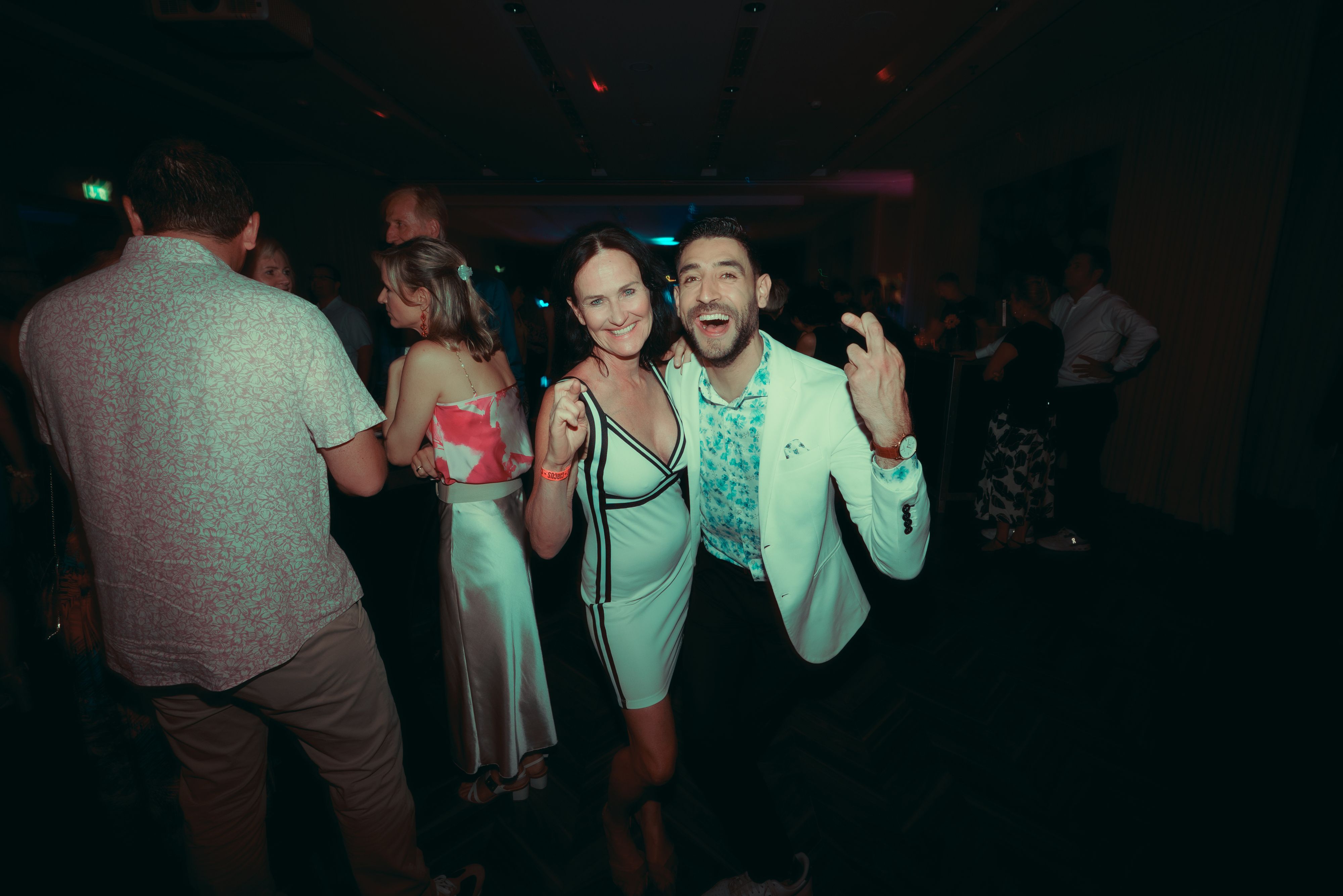 Wieder vereint: Eva Glawischnig und Dimitar Stefanin. 