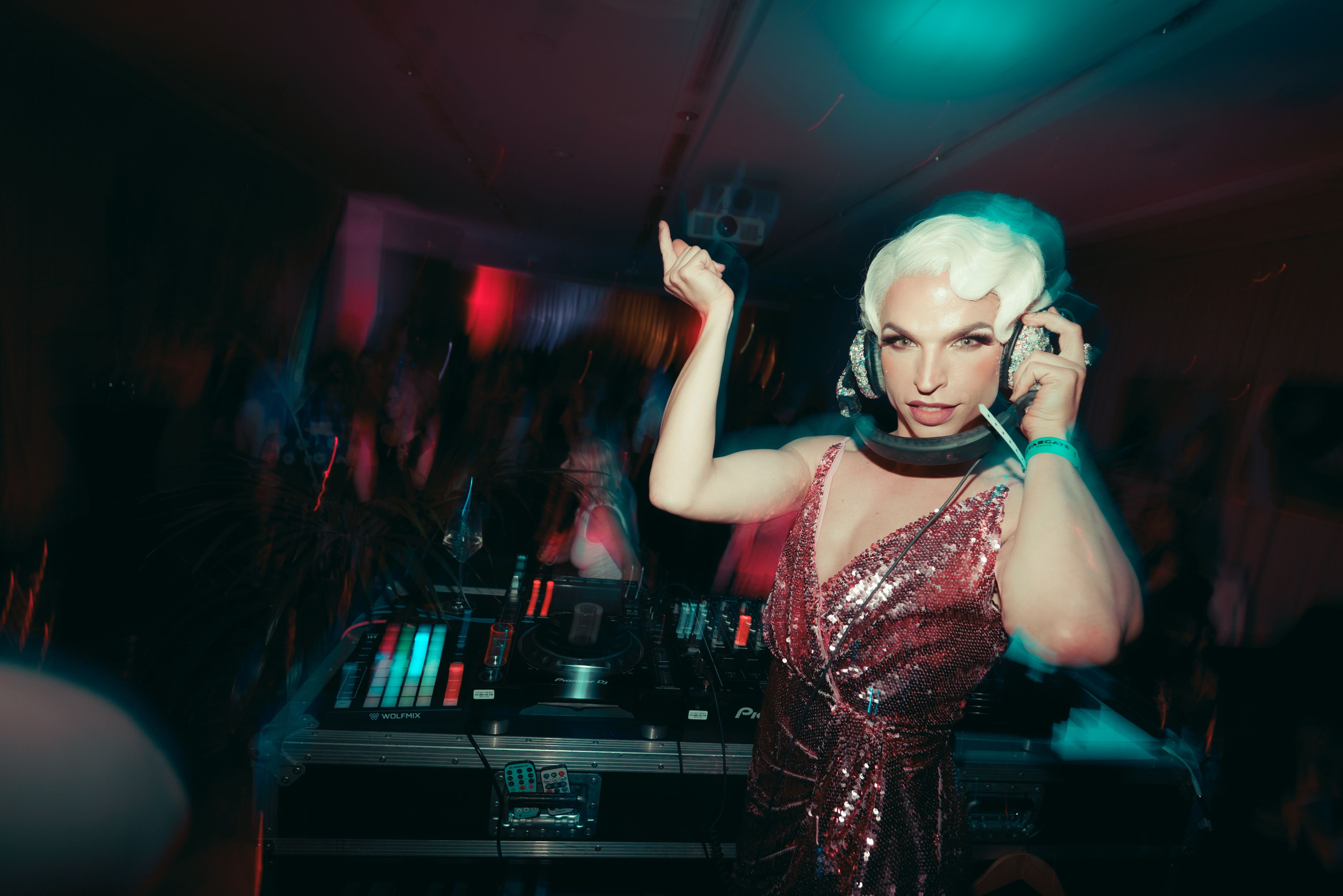 Drag-Star Tamara Mascara sorgt wieder für ordentliche Stimmung.