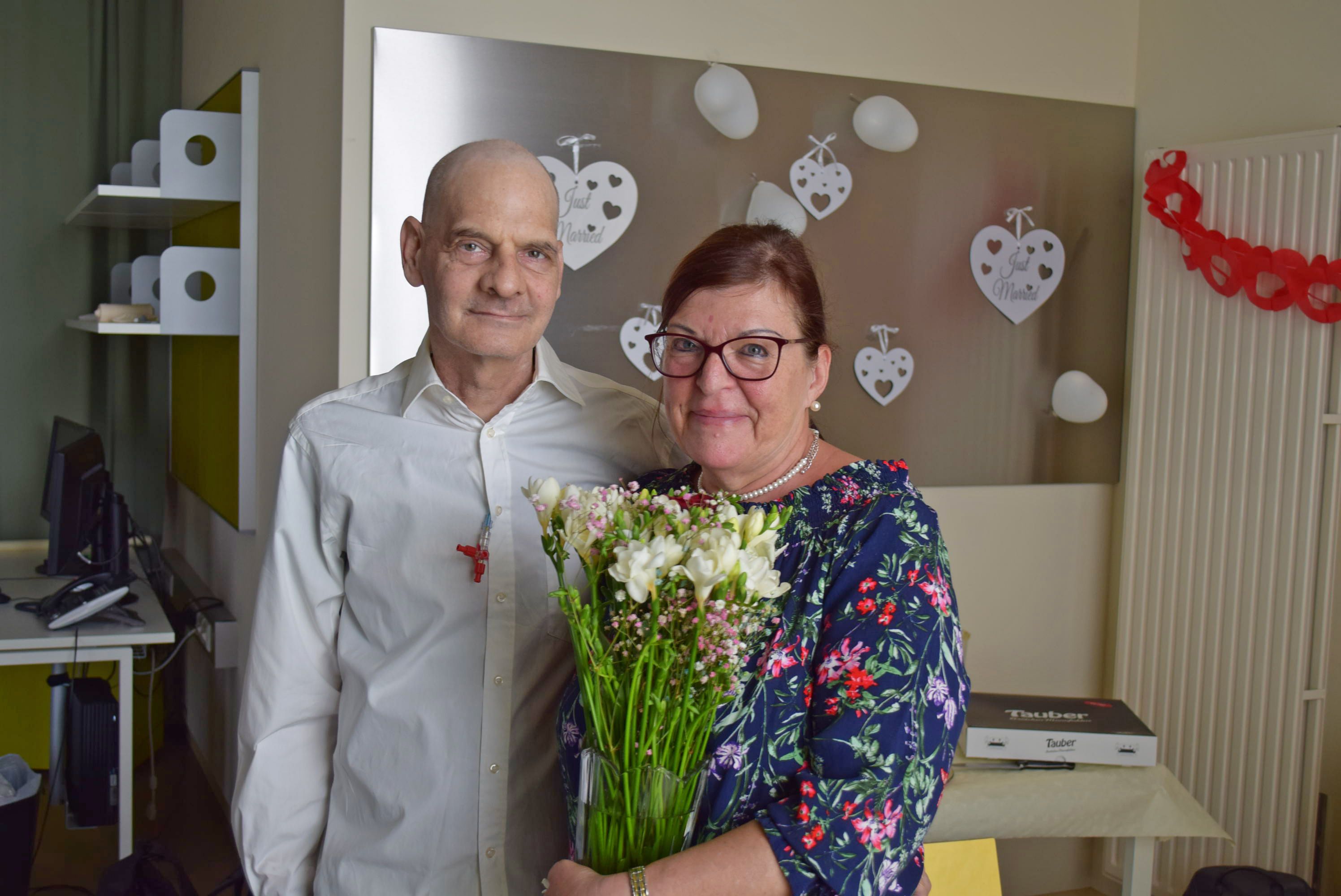 Happy End für krebskranken Johannes: Er hat seine Waltraud geheiratet.