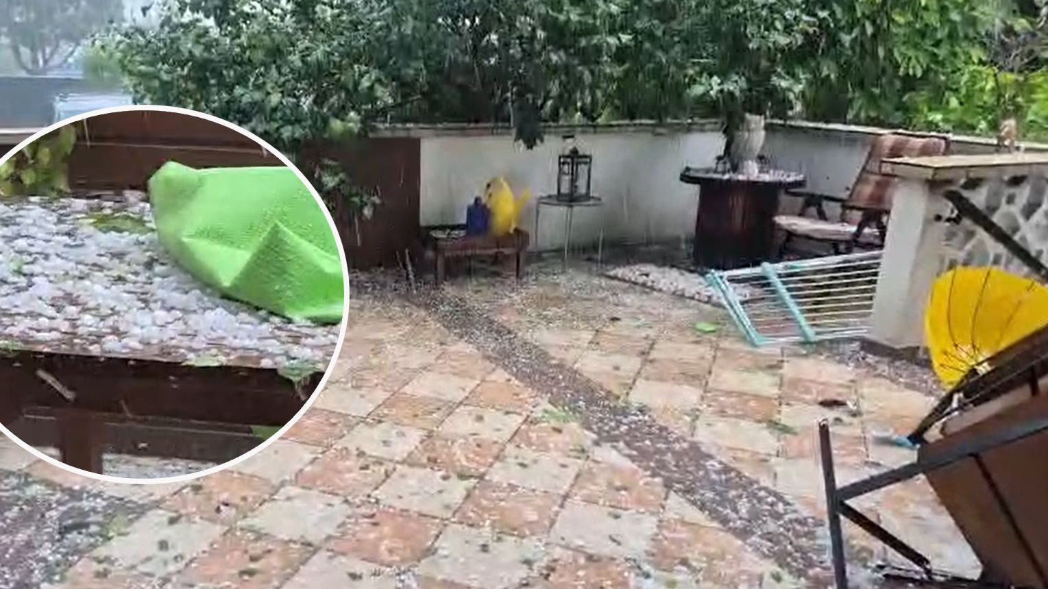 Schwerer Hagel-Strum im Osten – Video zeigt Unwetter