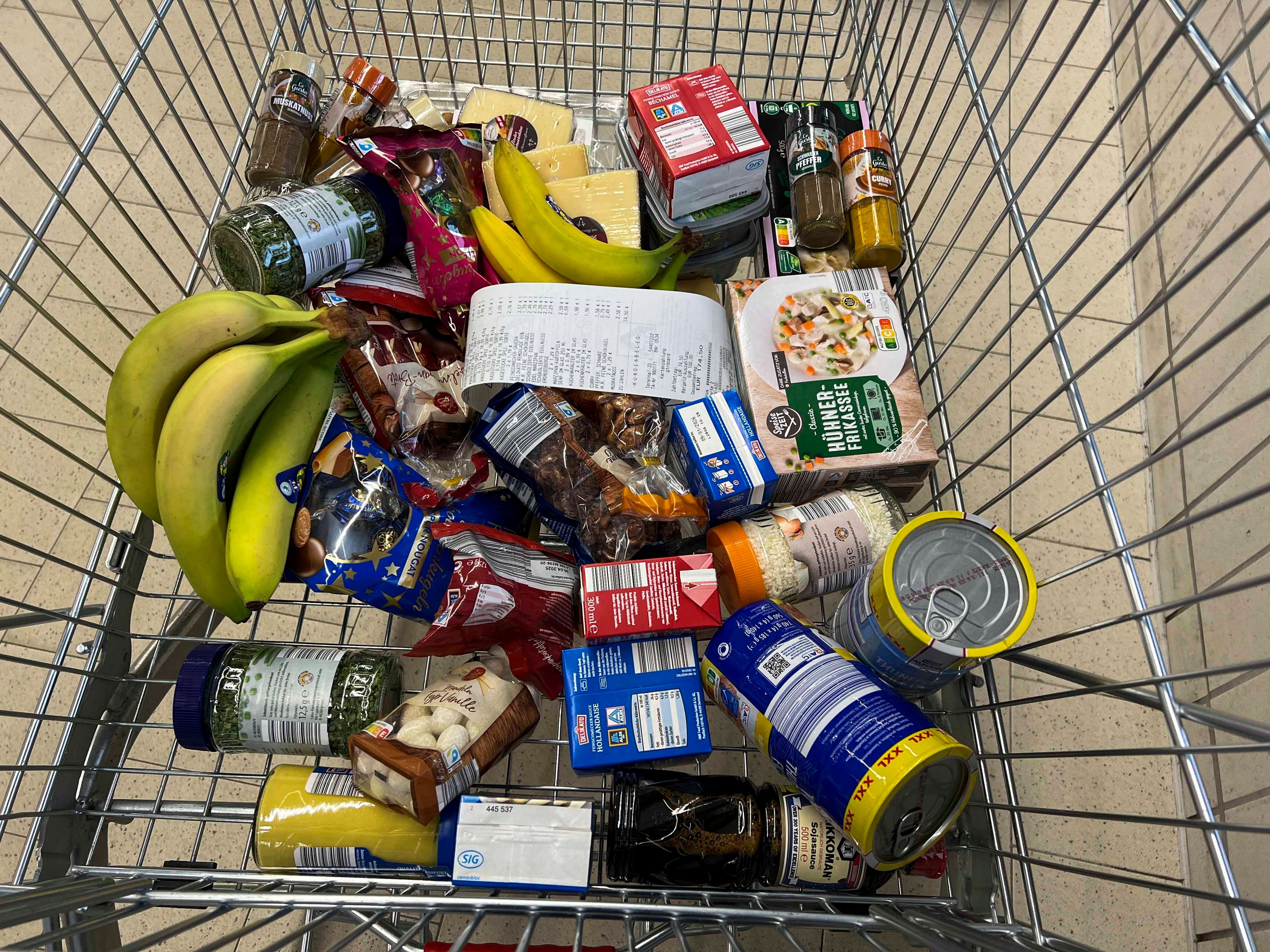 Österreicher müssen bei Lebensmitteln tiefer in die Tasche greifen als die deutschen Nachbarn.