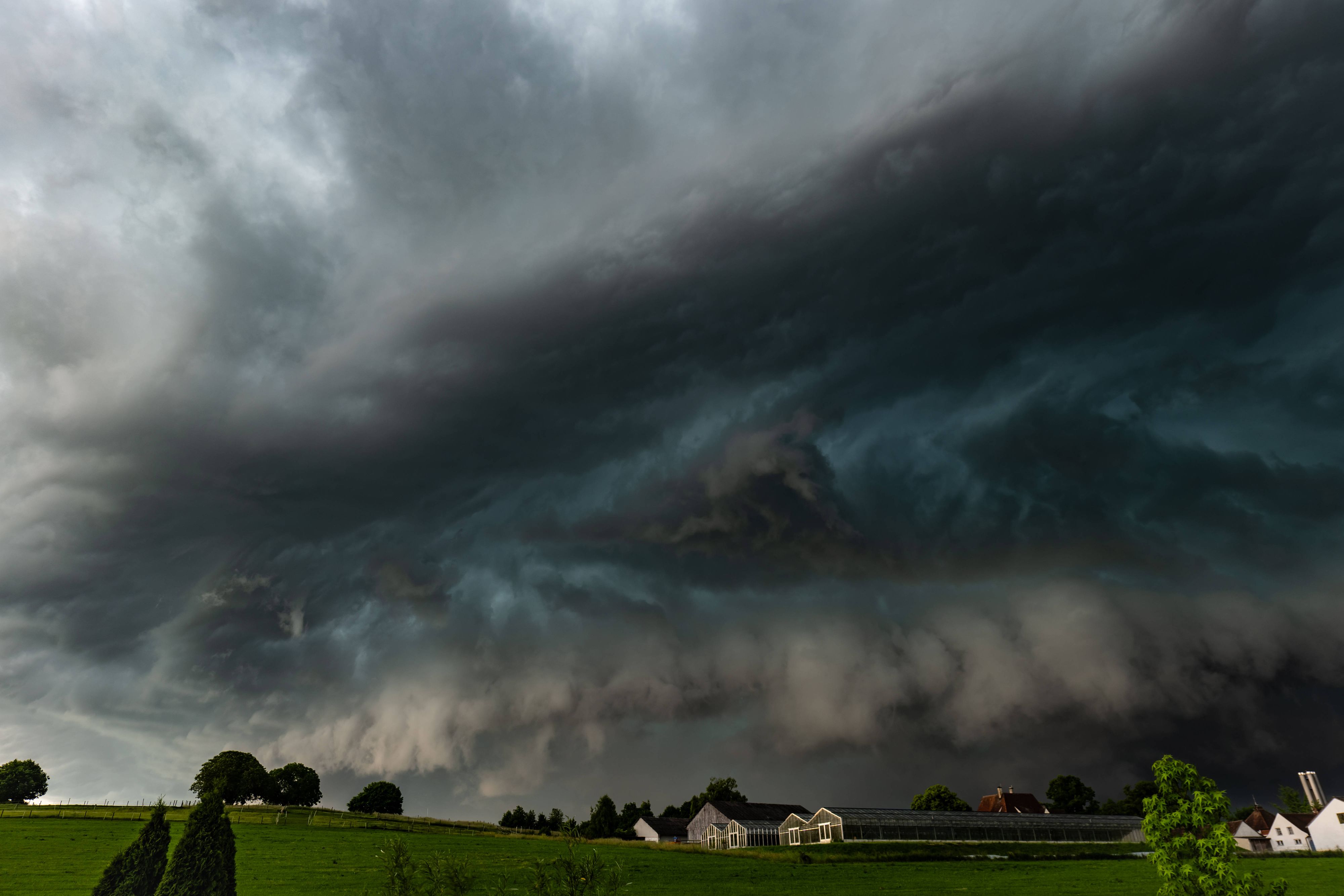 Österreich muss sich am Montag stellenweise auf kräftige Gewitter einstellen.