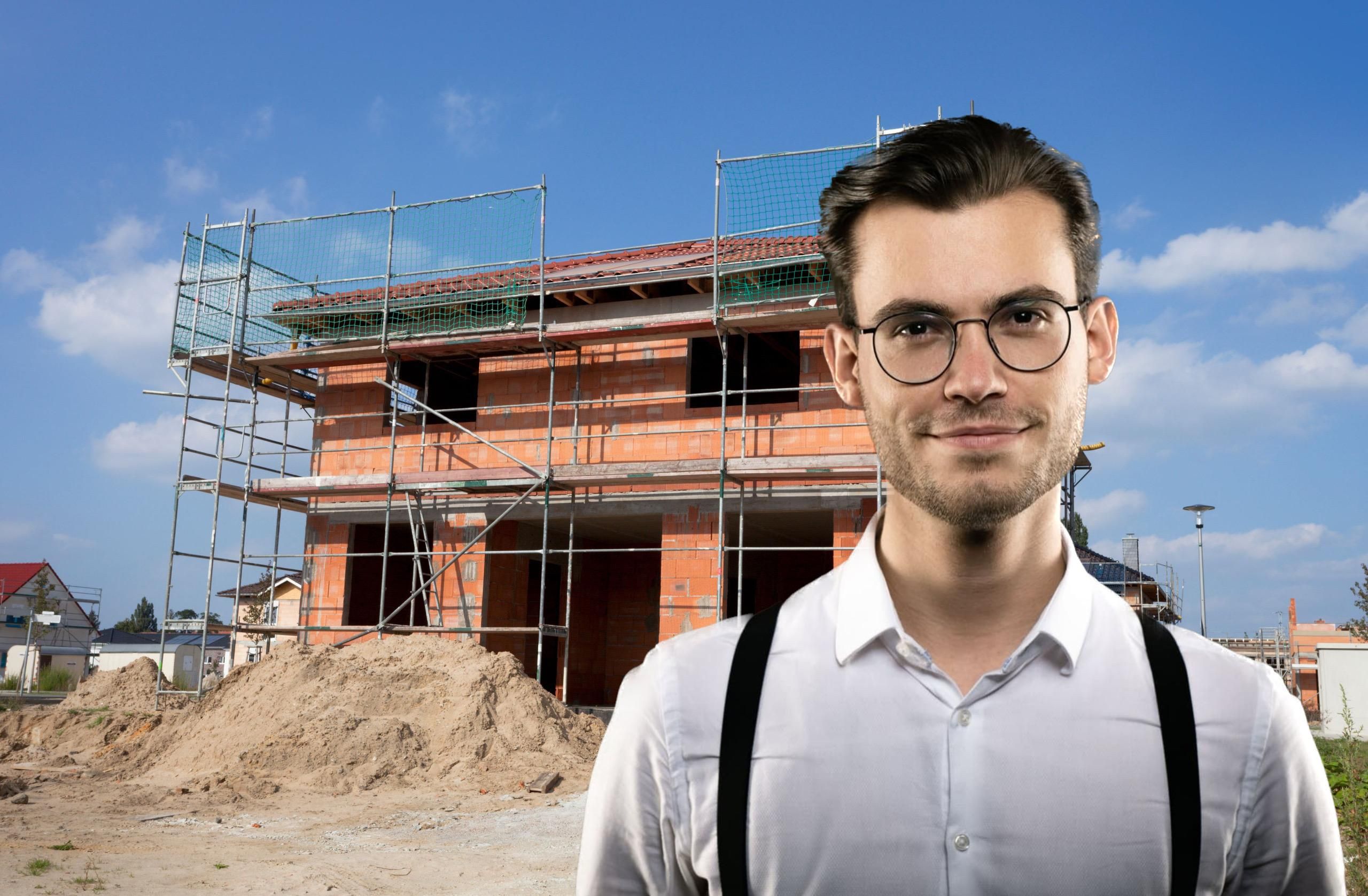 Im Vergleich zu anderen Ländern kommen Häuslbauer in Österreich nicht besonders einfach an Immobilienkredite. Besonders für junge Menschen sei das ein Problem, kritisiert JVP-Generalsekretär Dominik Berger.