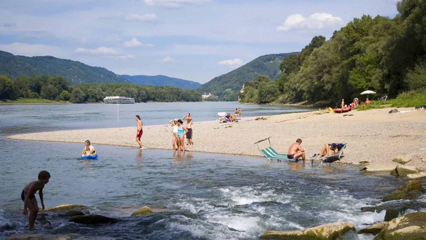 Heute.at - Badeverbot in Melk – Naturschutzgebiet verschmutzt