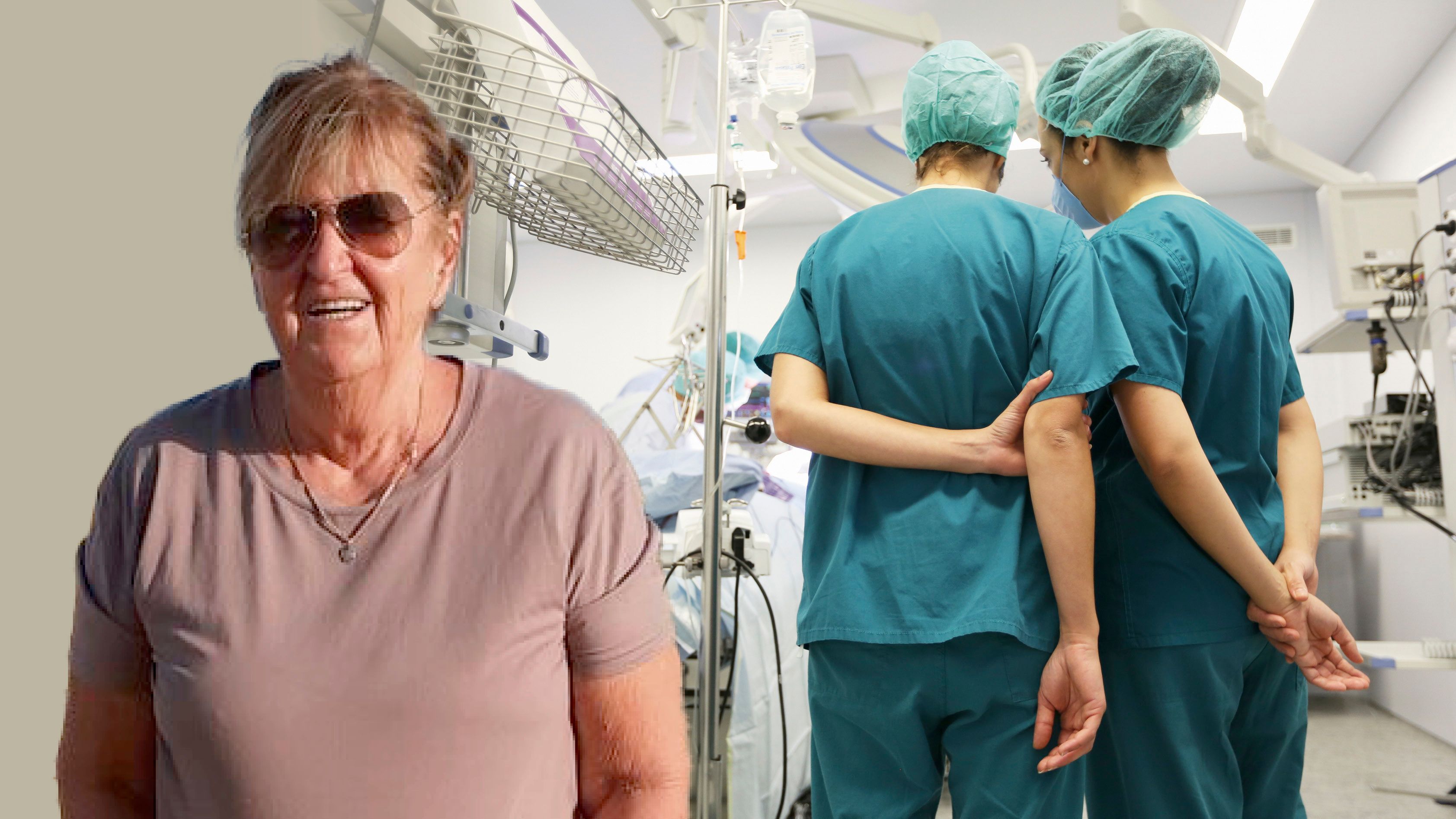 Ingrid F. soll 18 Monate lang auf ihre Knie-OP warten.