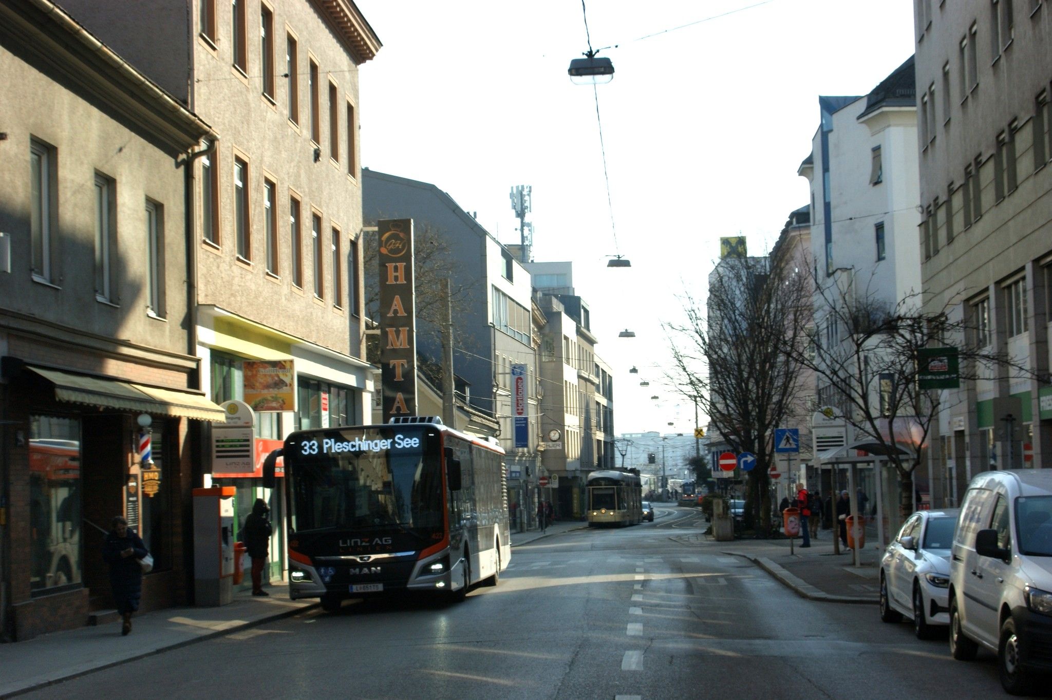Seit Jahren ein Sorgenkind: die Hauptstraße in Linz-Urfahr.