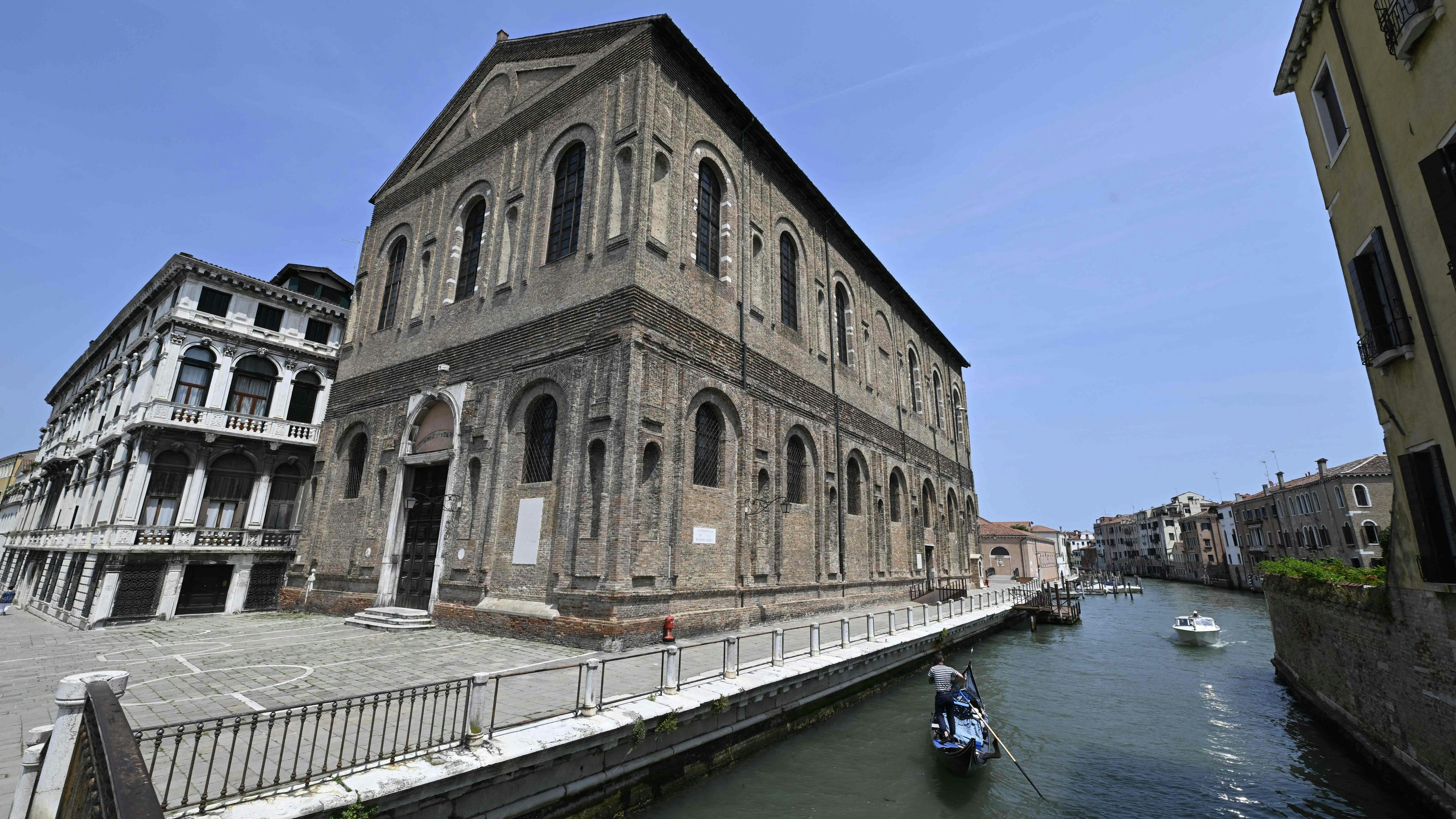 Hier findet am Samstag vermutlich die große Abschluss-Party statt: Scuola Grande Della Misericordia, ein Renaissance-Bau im venezianischen Stadtbezirk Cannaregio