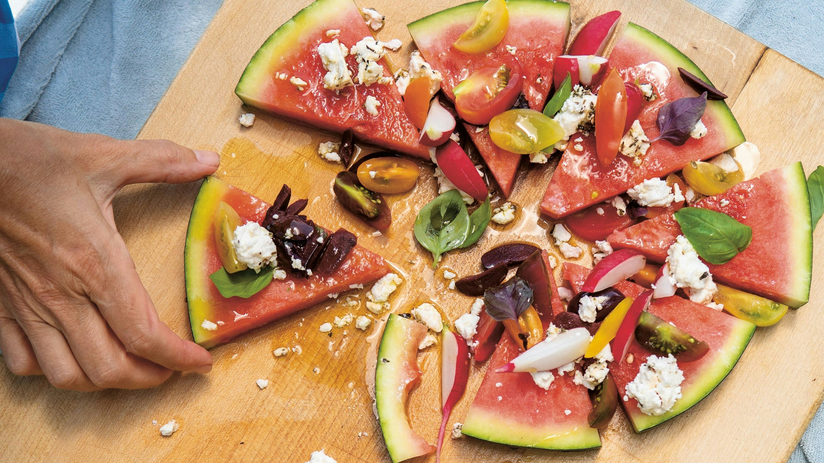 Heute.at - Diese Sommer-Pizza schmeckt ganz ohne Pizzateig
