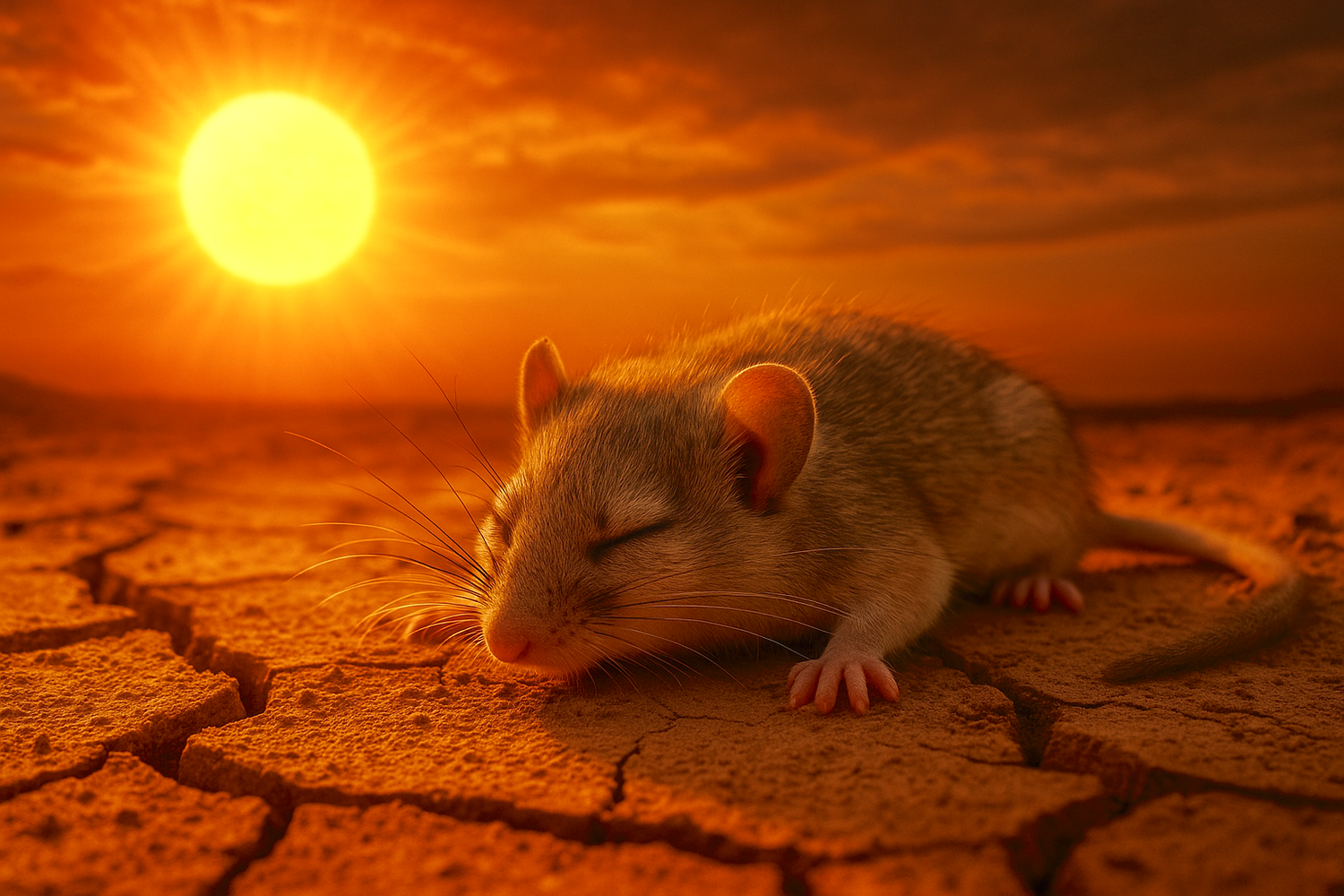 Neue Hitzewelle: Nicht nur Menschen leiden an der Hitze, auch Tiere wie Siebenschläfer sind betroffen.