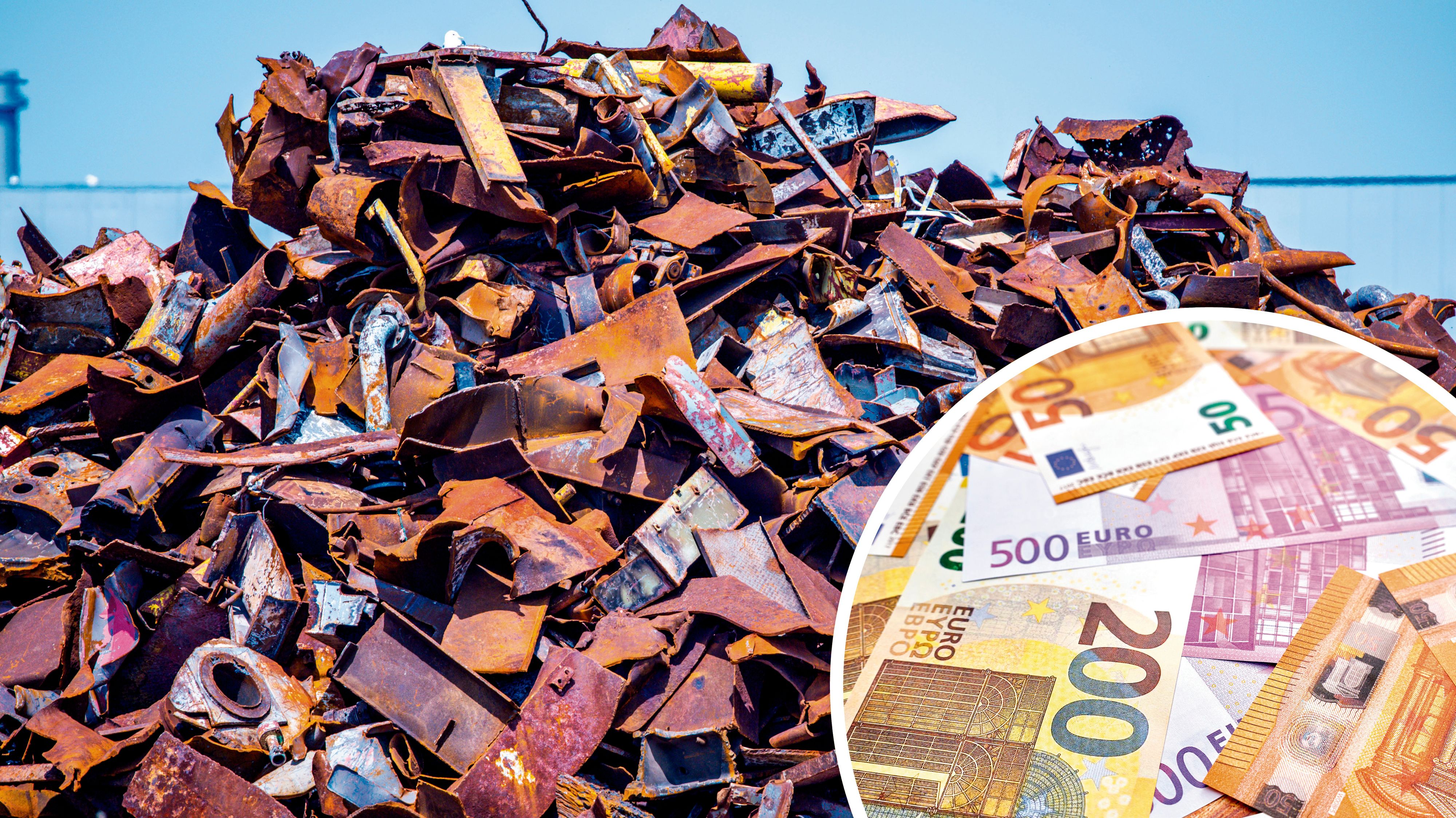 Steuerhinterziehung bei Altmetall