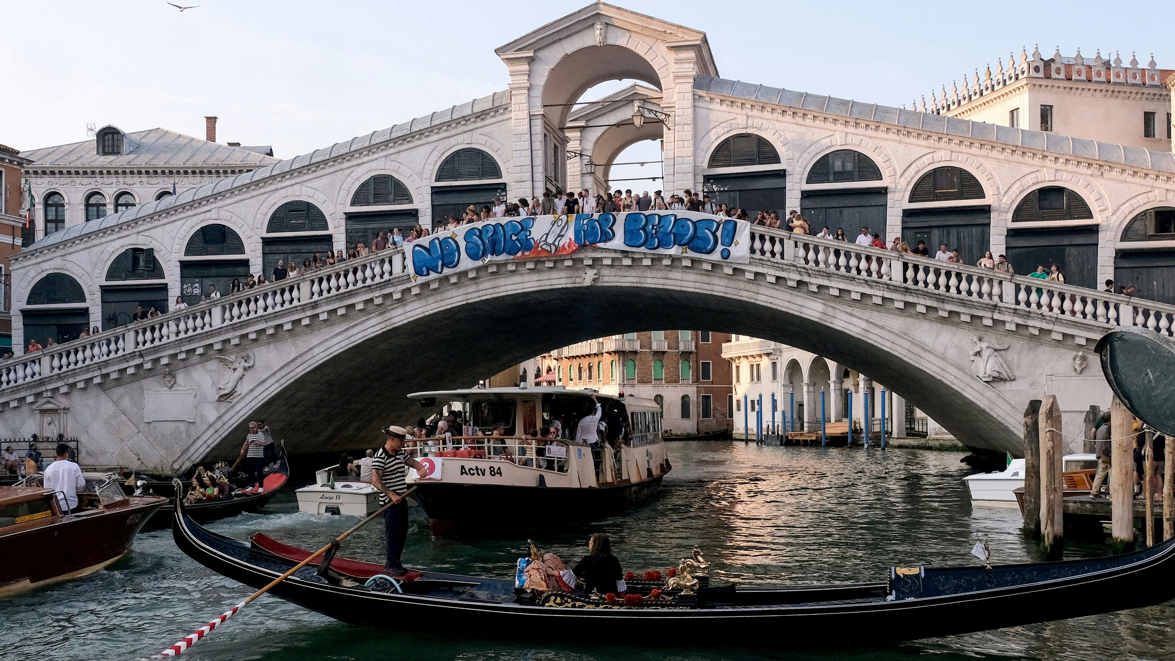 Venedig ist nicht happy über die Bezos' Hochzeit.