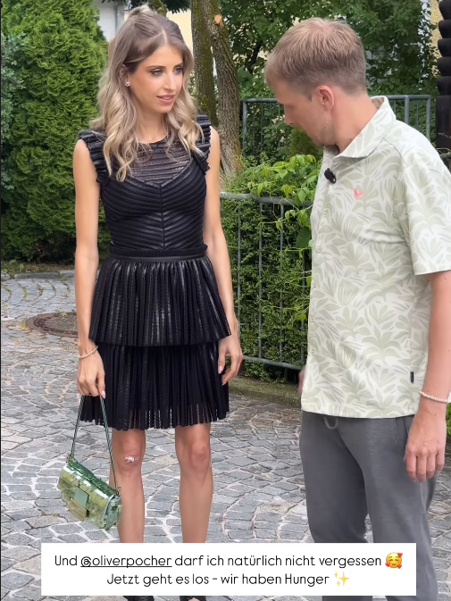 Kurz vor der Gala bringt Oliver Pocher einen frechen Spruch gegenüber Cathy Hummels. Das postete sie in ihrer Instagram-Story.
