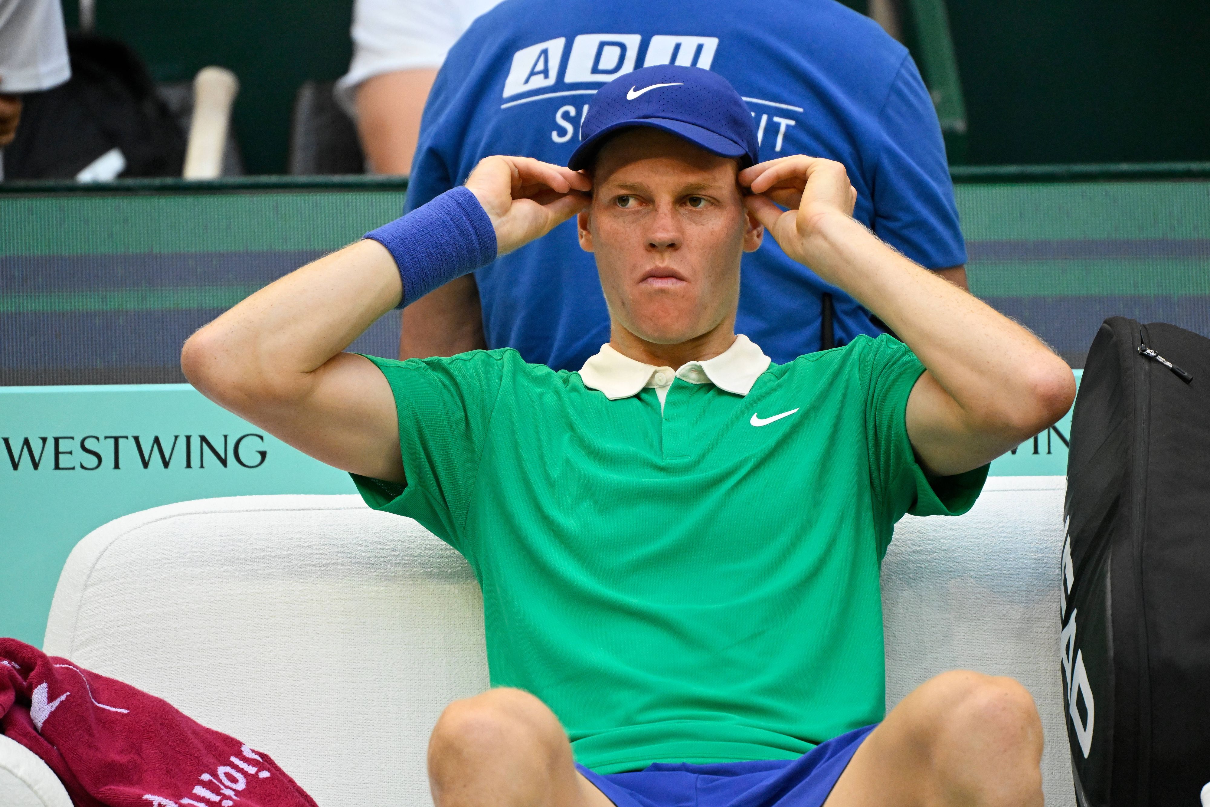Jannik Sinner nach dem verlorenen Finale bei den French Open.