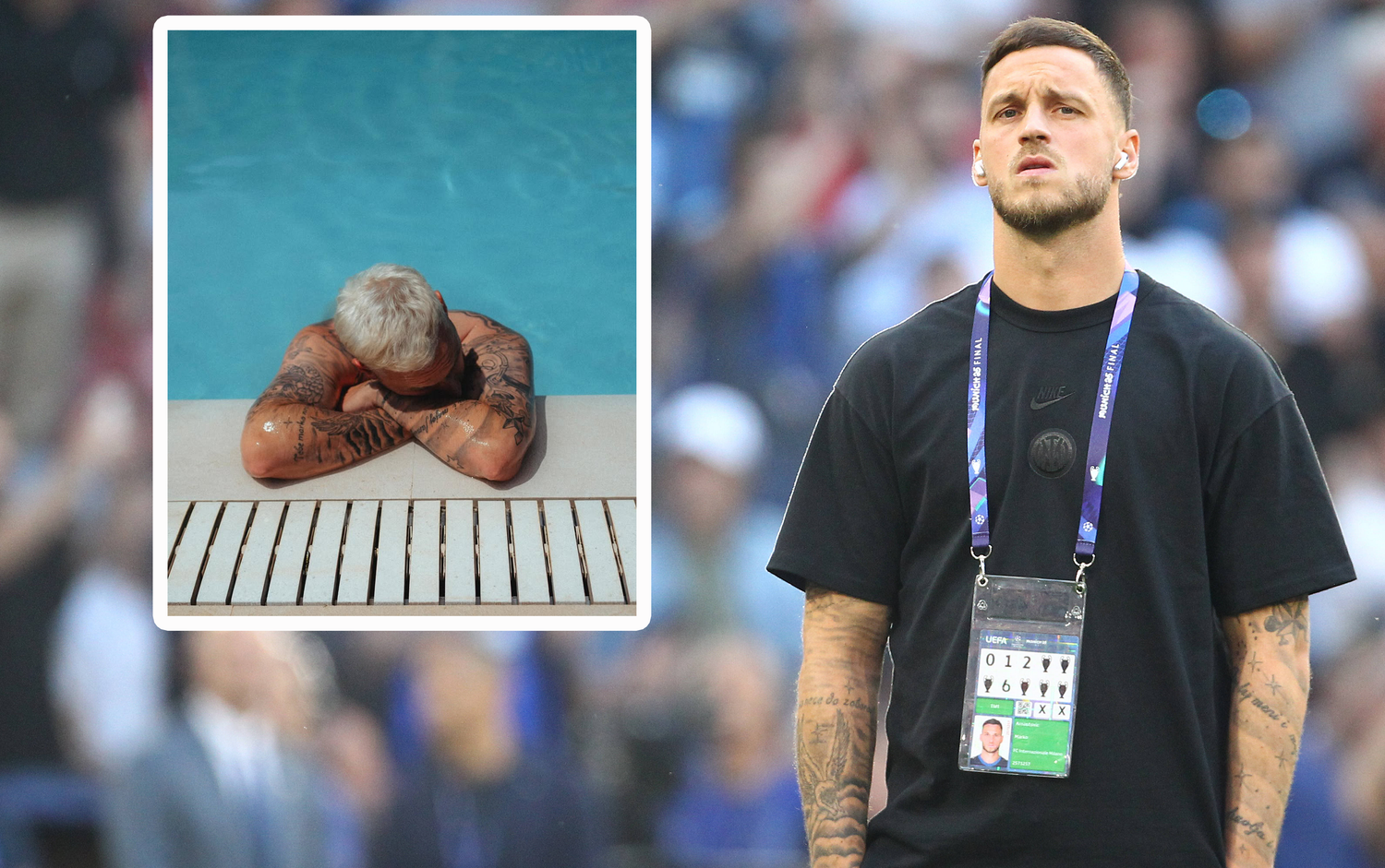 Marko Arnautovic genießt zurzeit seinen Urlaub.