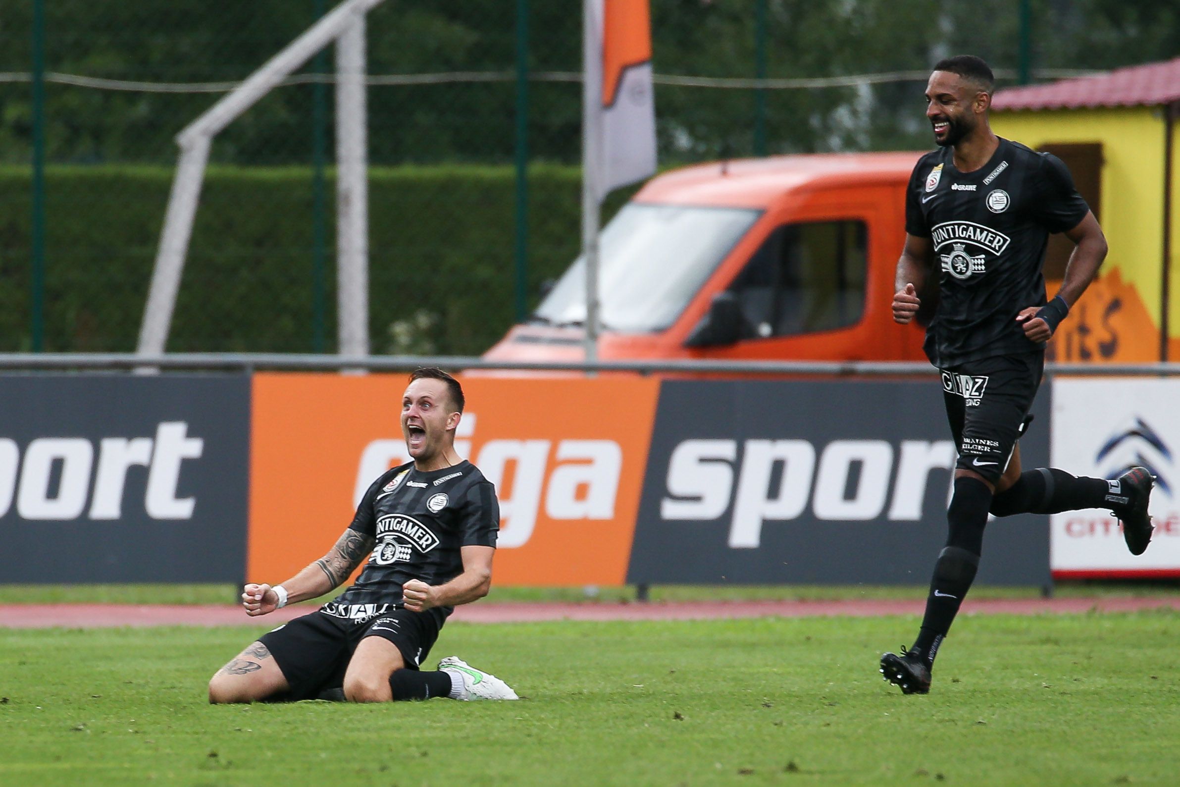 Jakob Jantscher und Gregory Wüthrich in der gemeinsamen Zeit bei sturm.