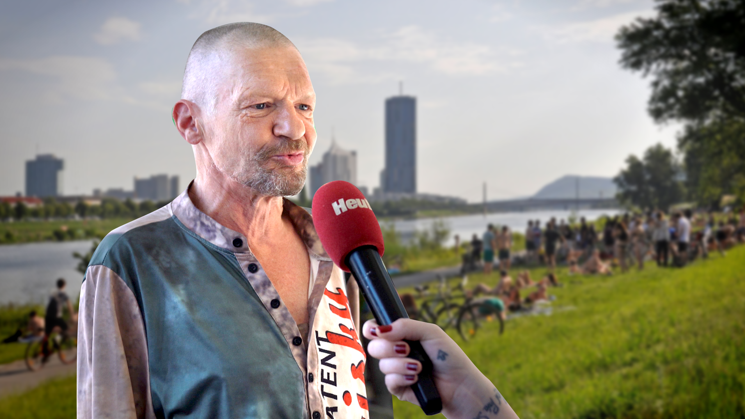Heute.at - Wegen Teuerung: Mache Urlaub auf der Donauinsel