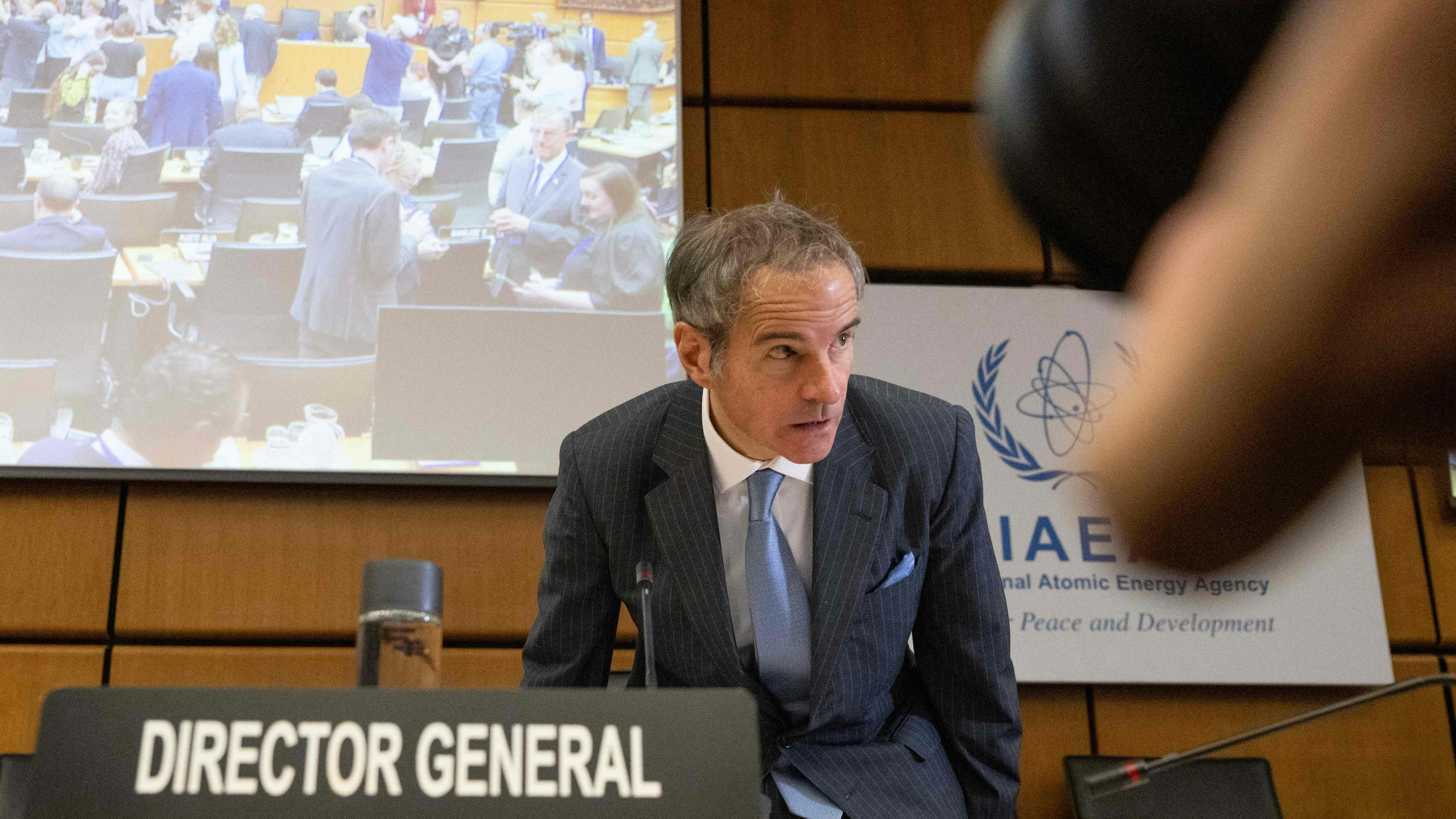 IAEA-Generaldirektor Rafael Grossi wird die Regierung am Mittwoch beraten.