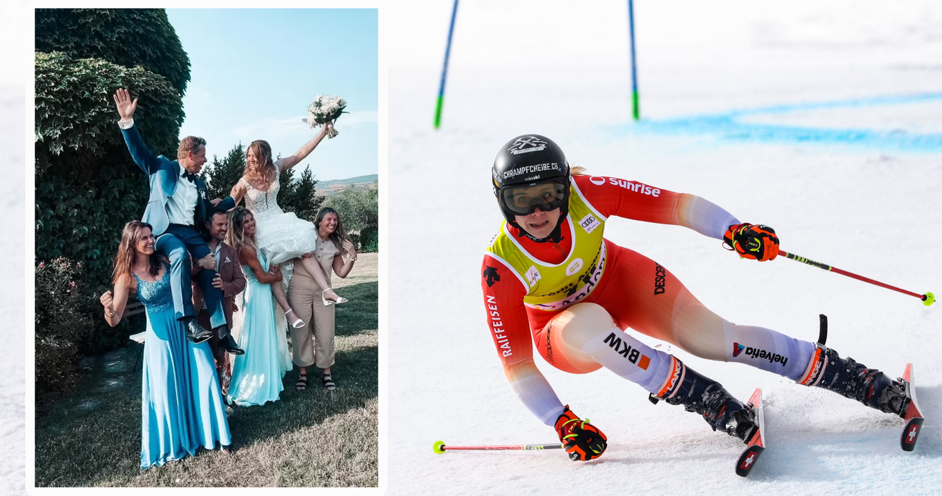 Heute.at - Ski-Weltmeisterin feiert Traum-Hochzeit in der Toskana