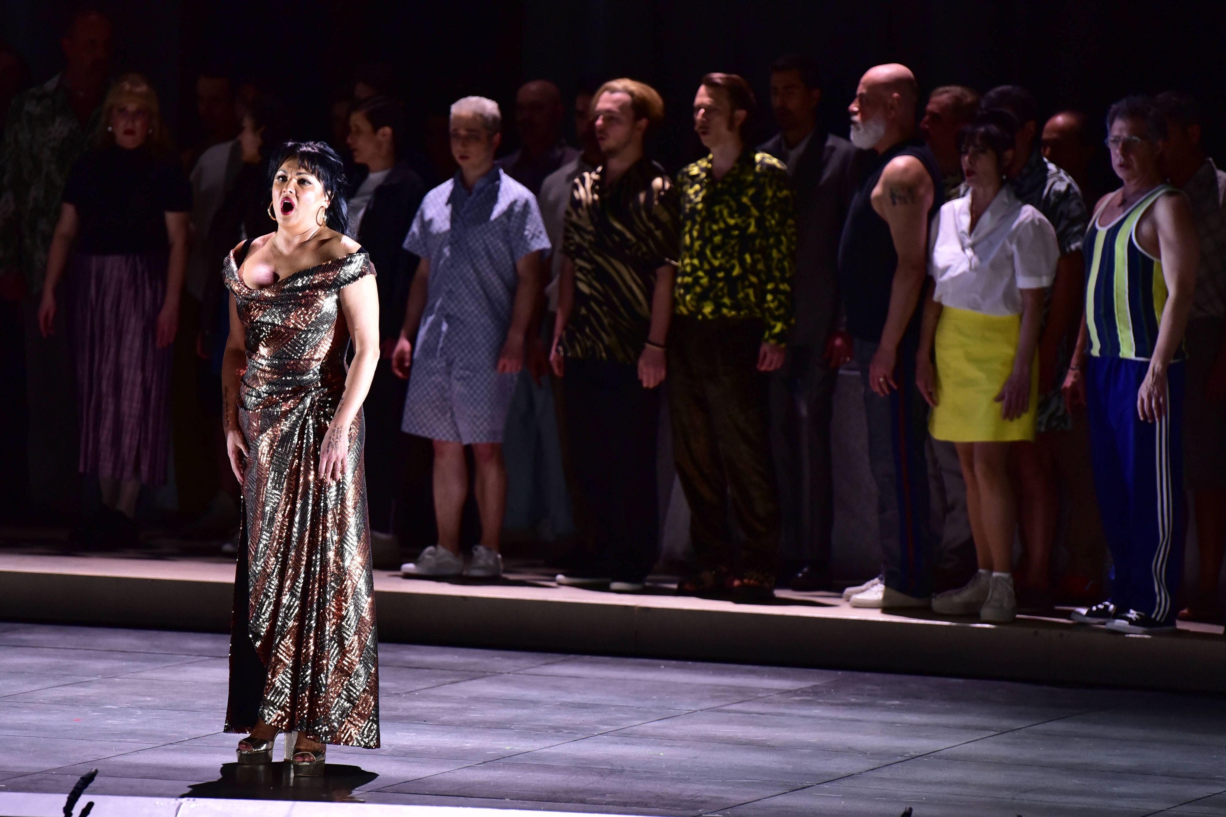 Anna Netrebko hätte in Berlin auftreten sollen.