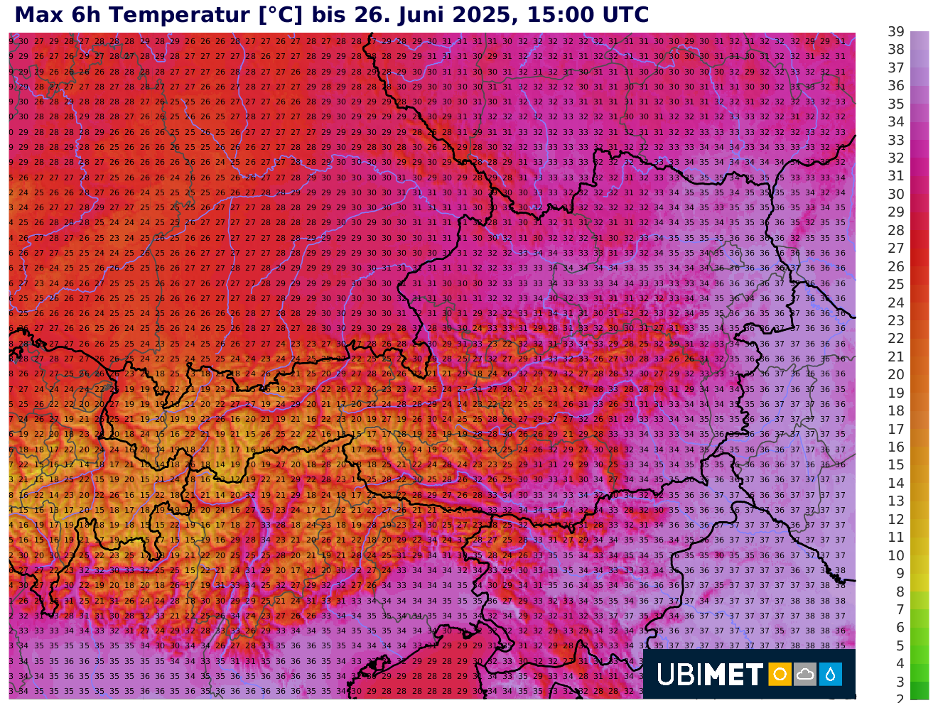 Hitze in Österreich