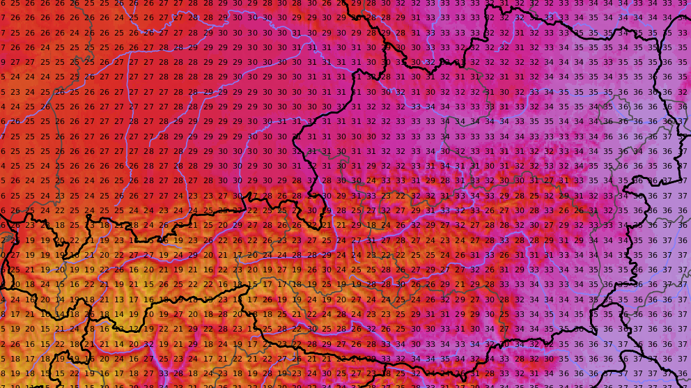 Hitze in Österreich