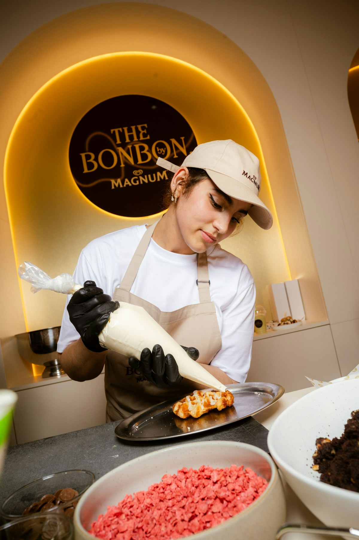 Die Magnum Bonbon Bar im Pop-up Store "The Bonbon By Magnum"