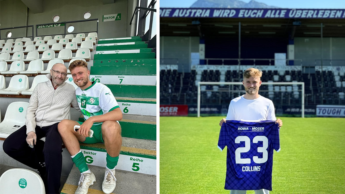 Heute.at - Sohn von Phil Collins unterschreibt in Salzburg