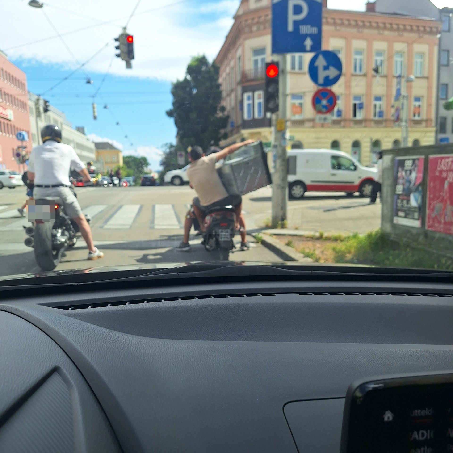 In Rudolfsheim-Fünfhaus wurde ein Gerät auf kuriose Weise befördert.