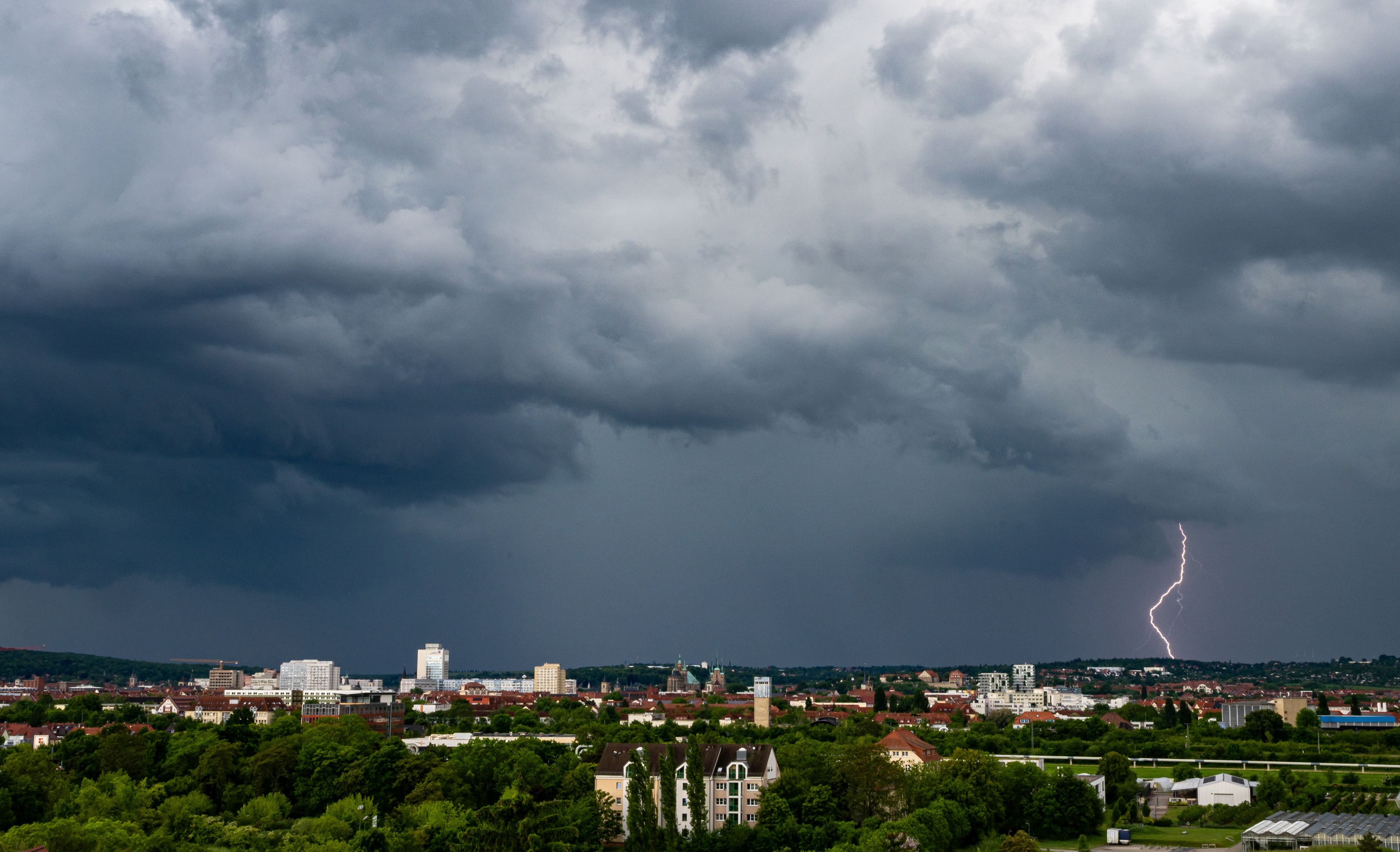 Österreich muss sich in den nächsten Tagen auf schwere Gewitter einstellen.