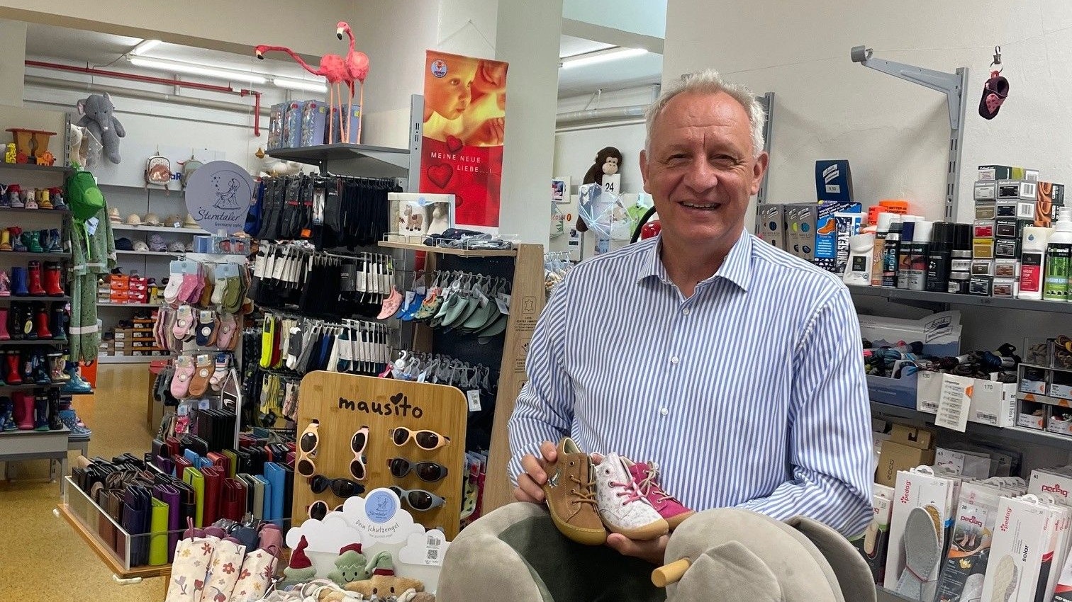 Chef Christian Köckin seinem Shop