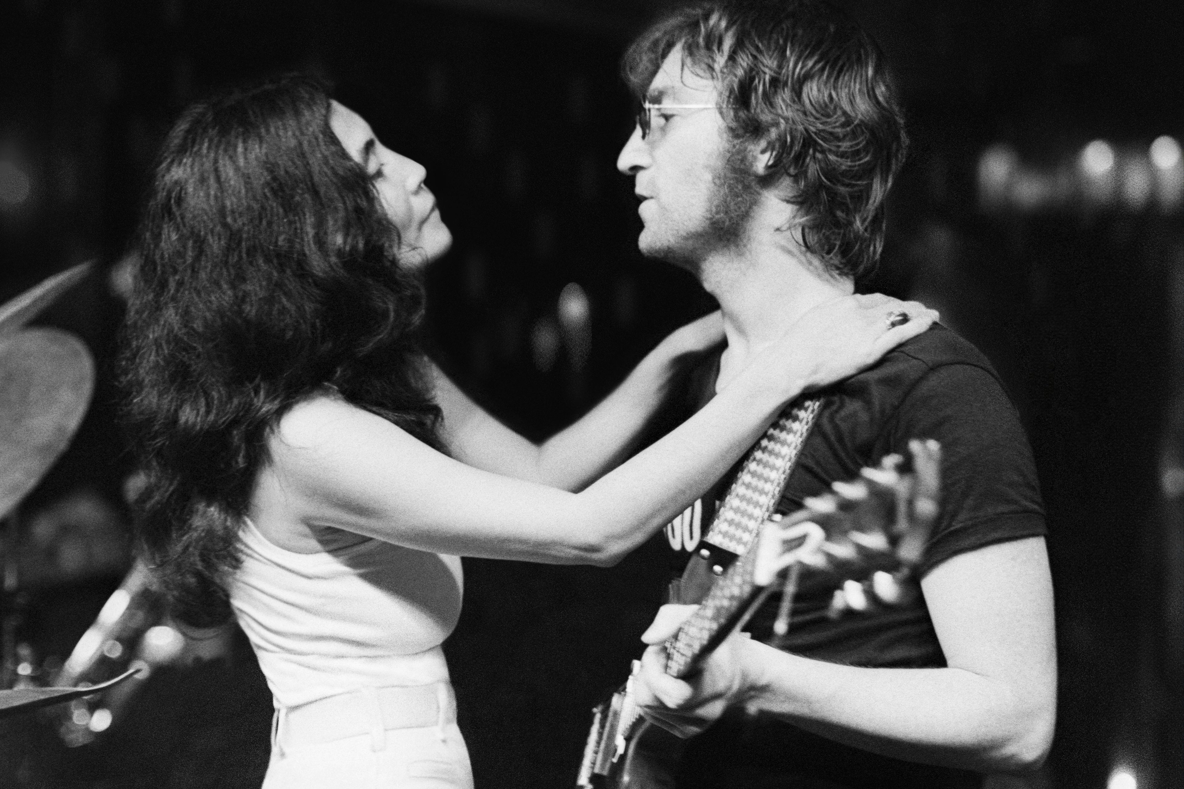 John Lennon und Yoko Ono im August 1972 in New York City: "One to One: John &amp; Yoko"