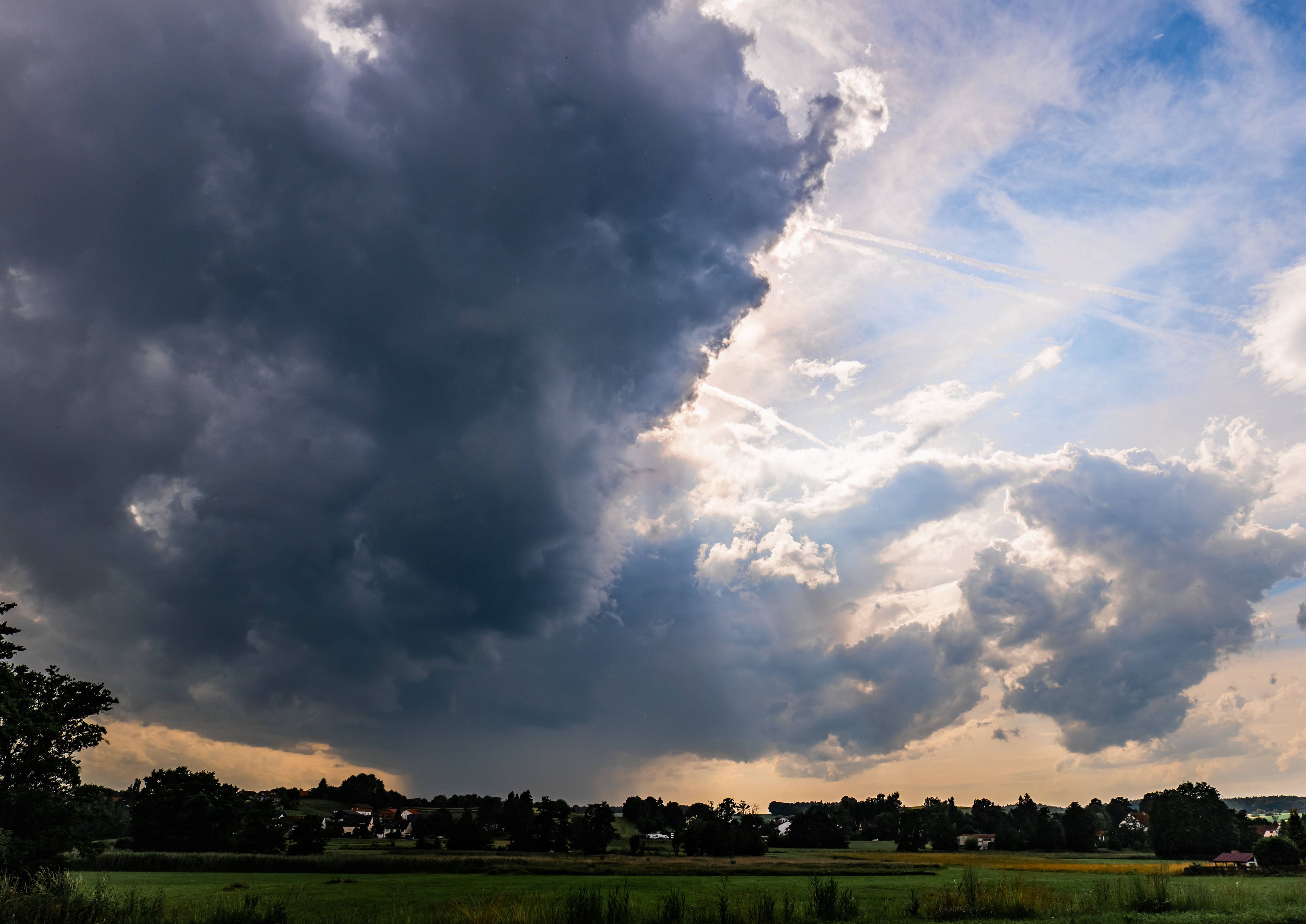 In Österreich ist in den nächsten Tagen mit schweren Gewittern zu rechnen.