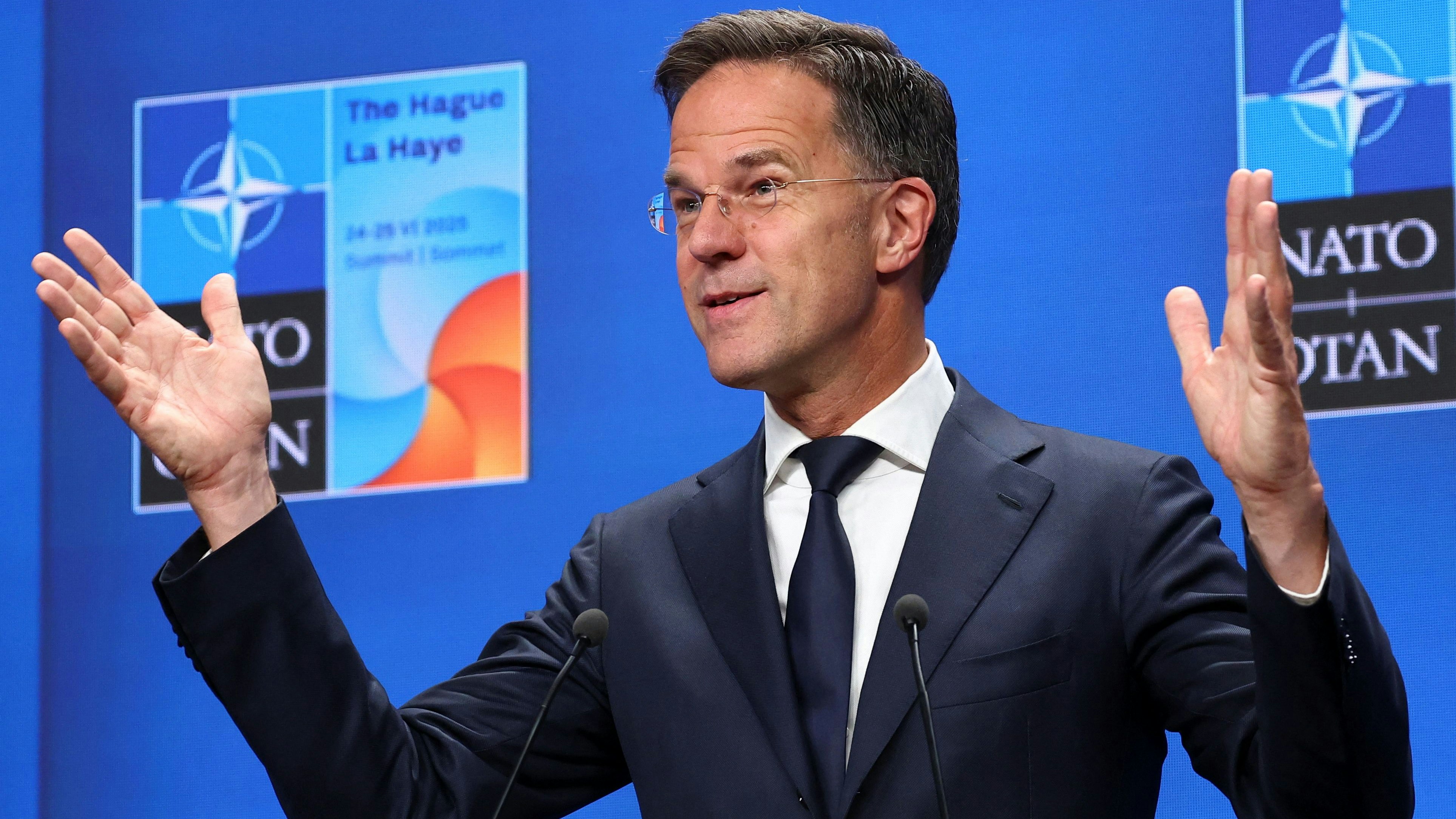 NATO-General Mark Rutte nannte den Einsatz "sehr erfolgreich"