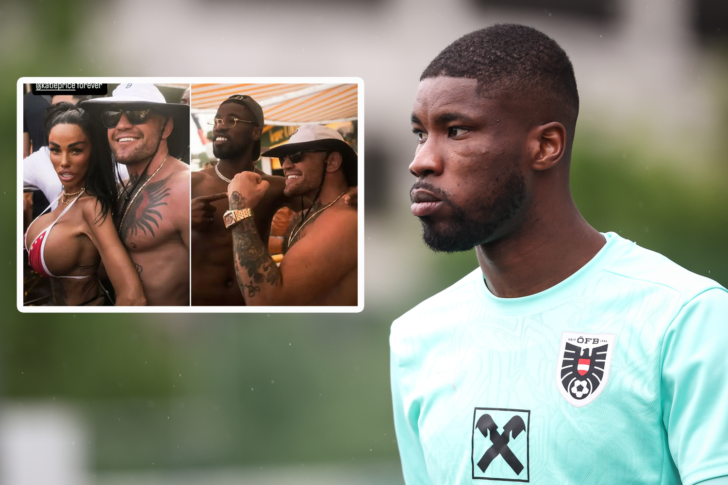 Kevin Danso macht zurzeit Urlaub auf Ibiza.