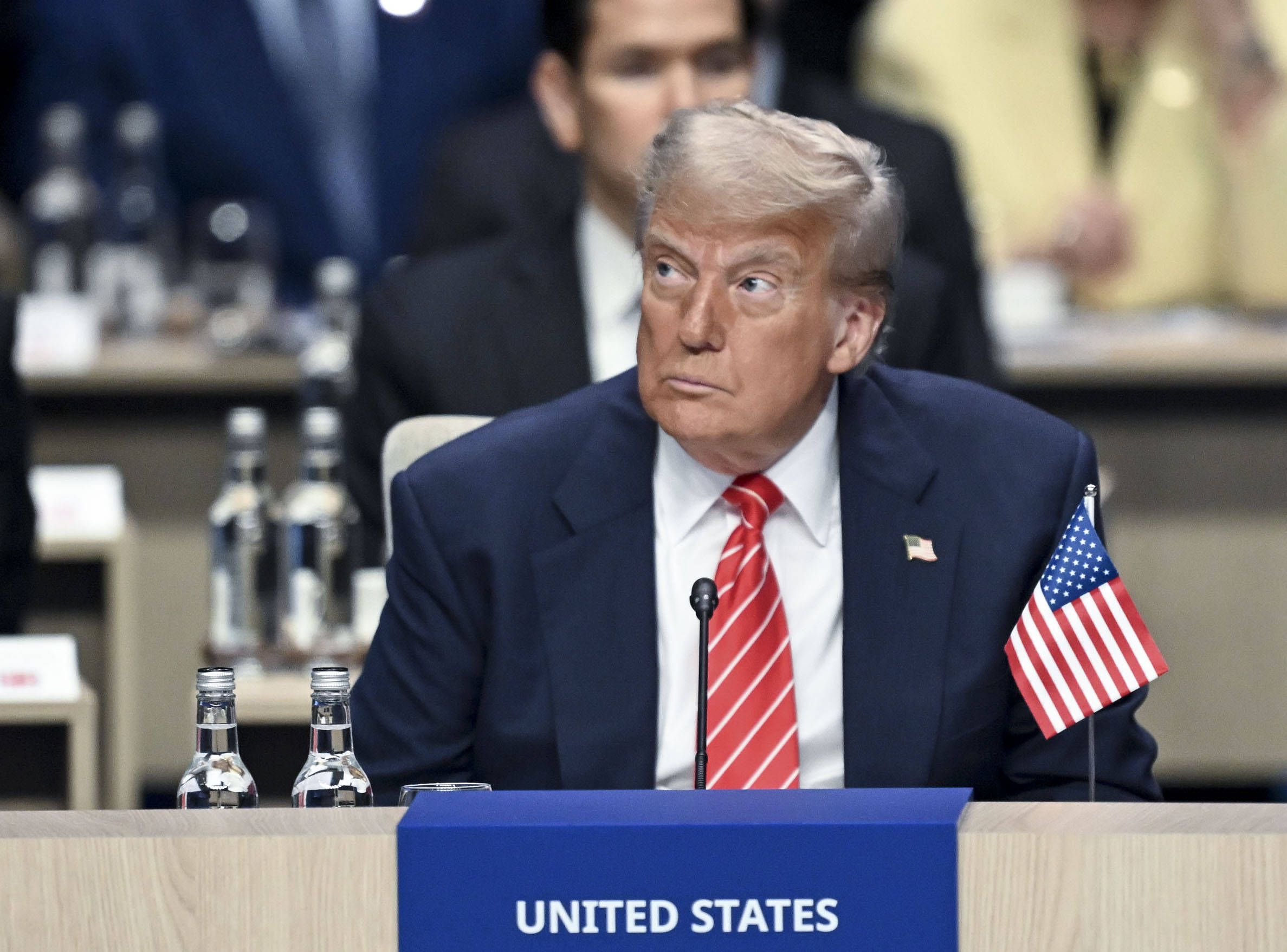 US-Präsident Donald Trump sprach über eine Beendigung der Kämpfe im Gazastreifen.