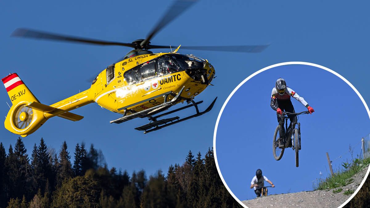 Ärzte kämpften bis zuletzt, ein Rettungshubschrauber brachte den Biker ins Spital Zell am See (Symbolfoto).