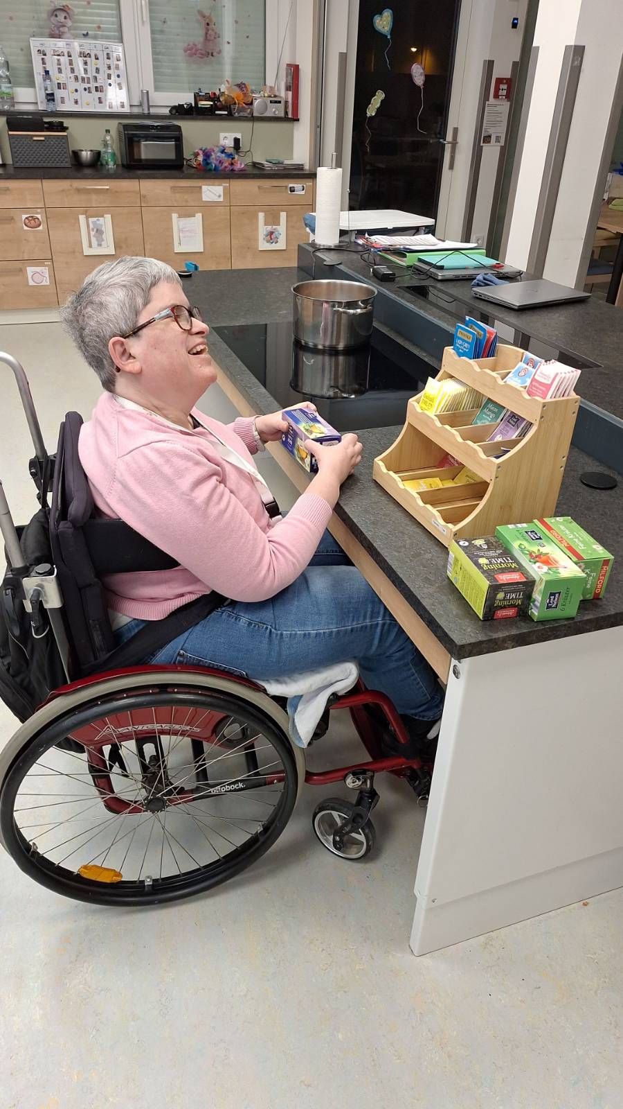 Sabine genießt ihren neuen Wohnort.