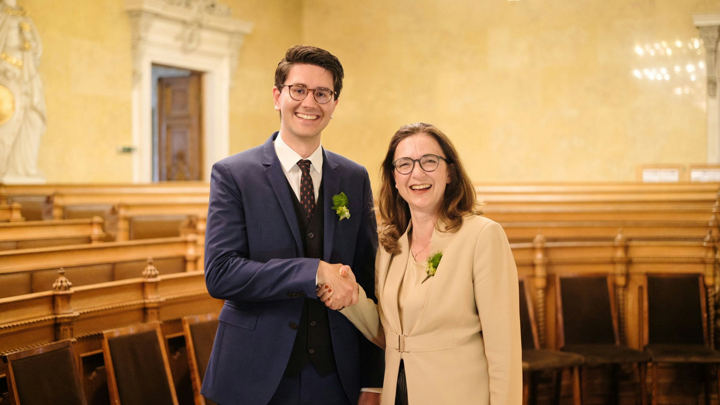 Heute.at - Grüner ist Wiens jüngster Parlamentspräsident