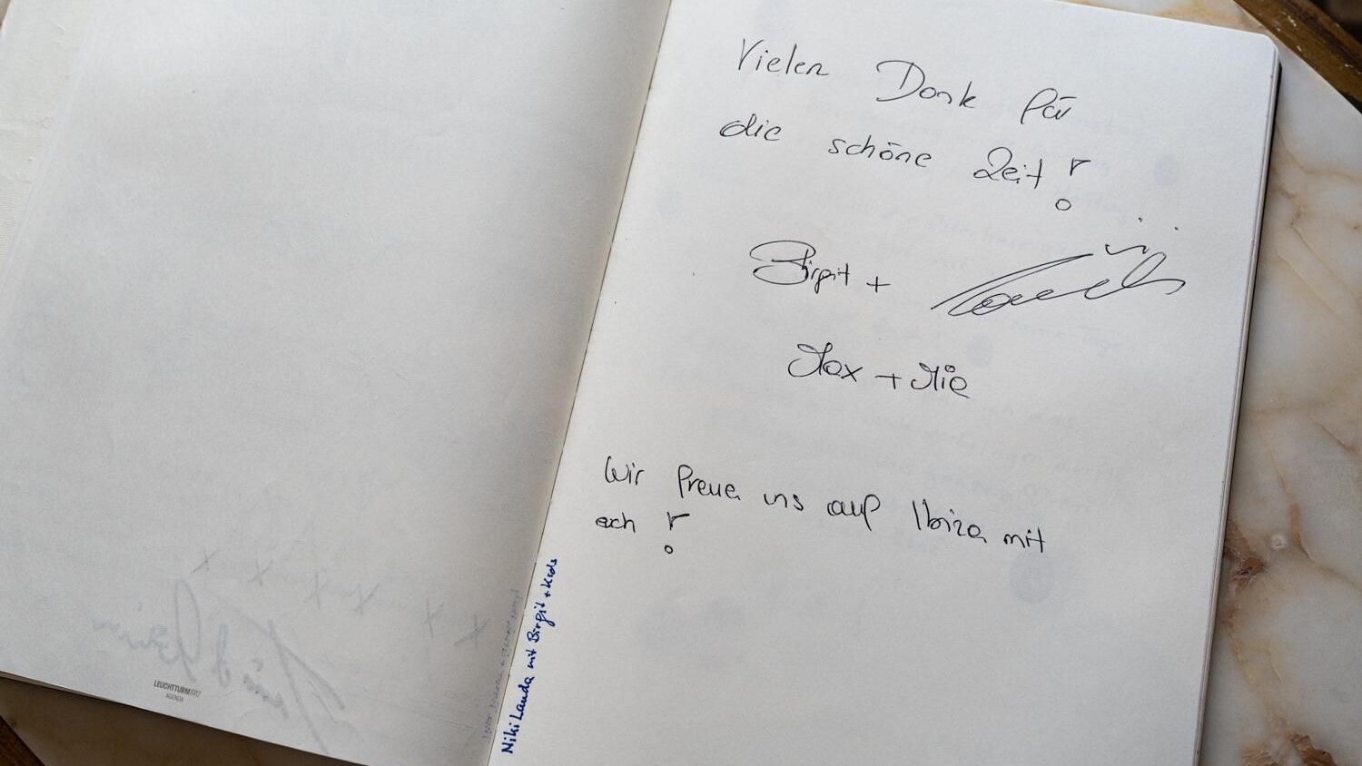 Auch Laudas, Tina Turner und Berlusconi waren dort