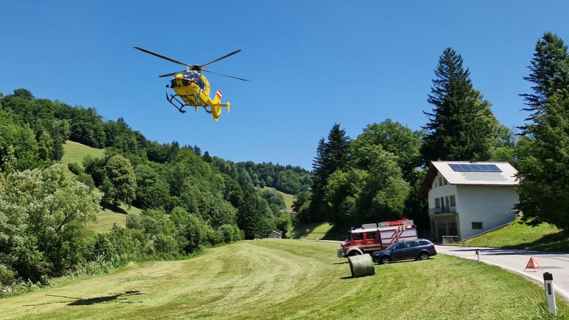 Christophorus flog ohne Erfolg zurück.