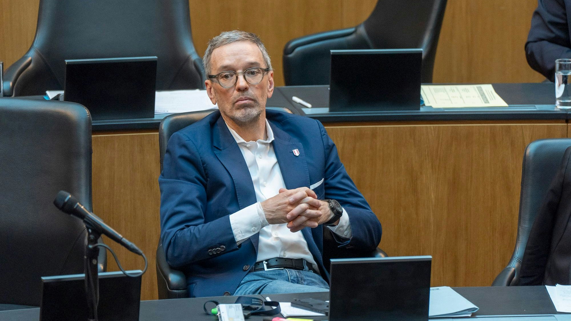 Herbert Kickl sagt alle Termine ab.