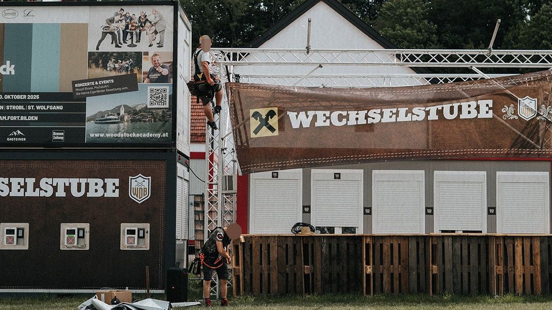 Heute.at - Unwetter wütet auf Festival: Bange Stunden für Besucher