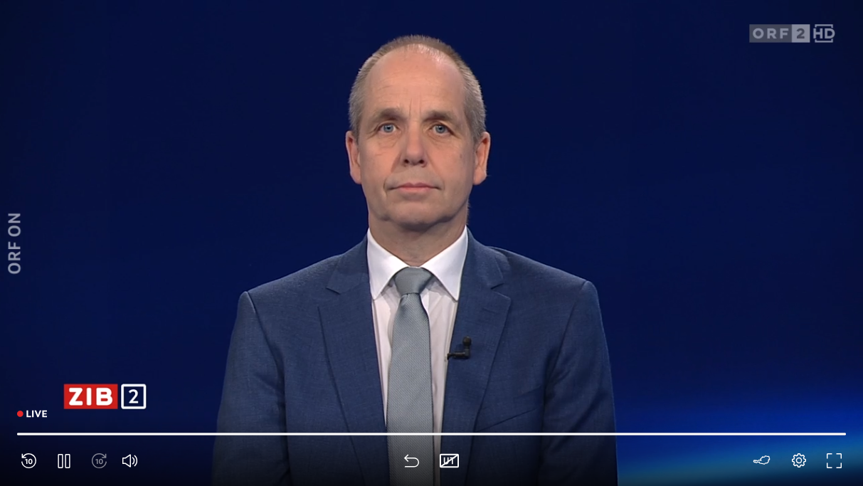 Holger Bonin, Direktor des Instituts für Höhere Studien (IHS), am späten Donnerstagabend in der 